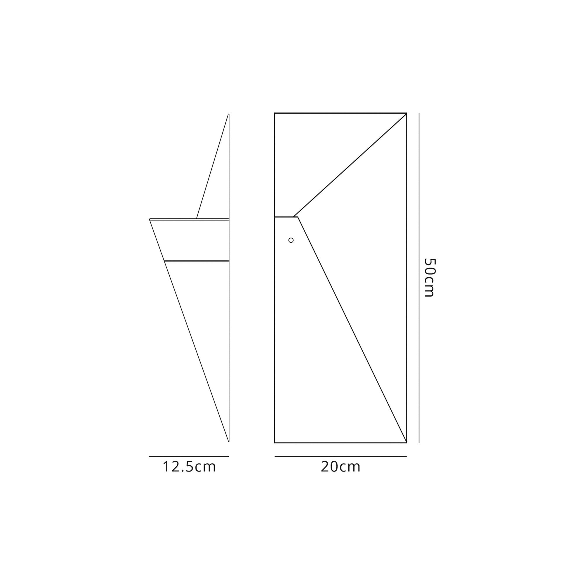Fabula Wroths 2 Light LED Wall Lamp - White