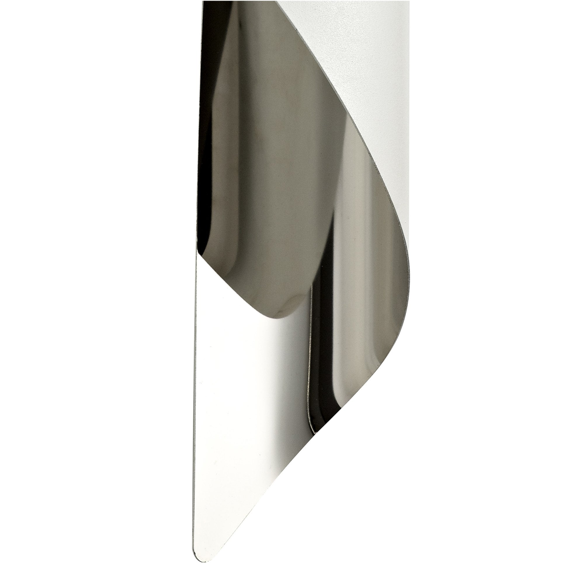 Fabula Barrington Large LED Wall Lamp - White & Polished Chrome