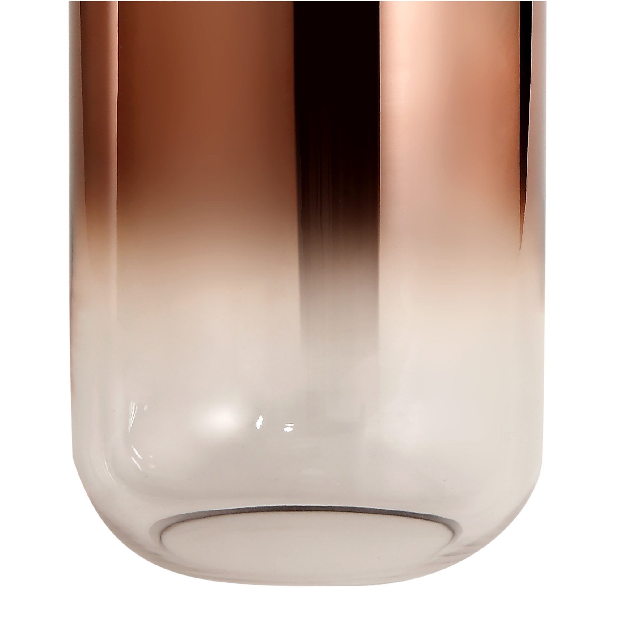 Fabula Springfield 16cm Cylinder Shade - Copper Fade Glass - Shade Only