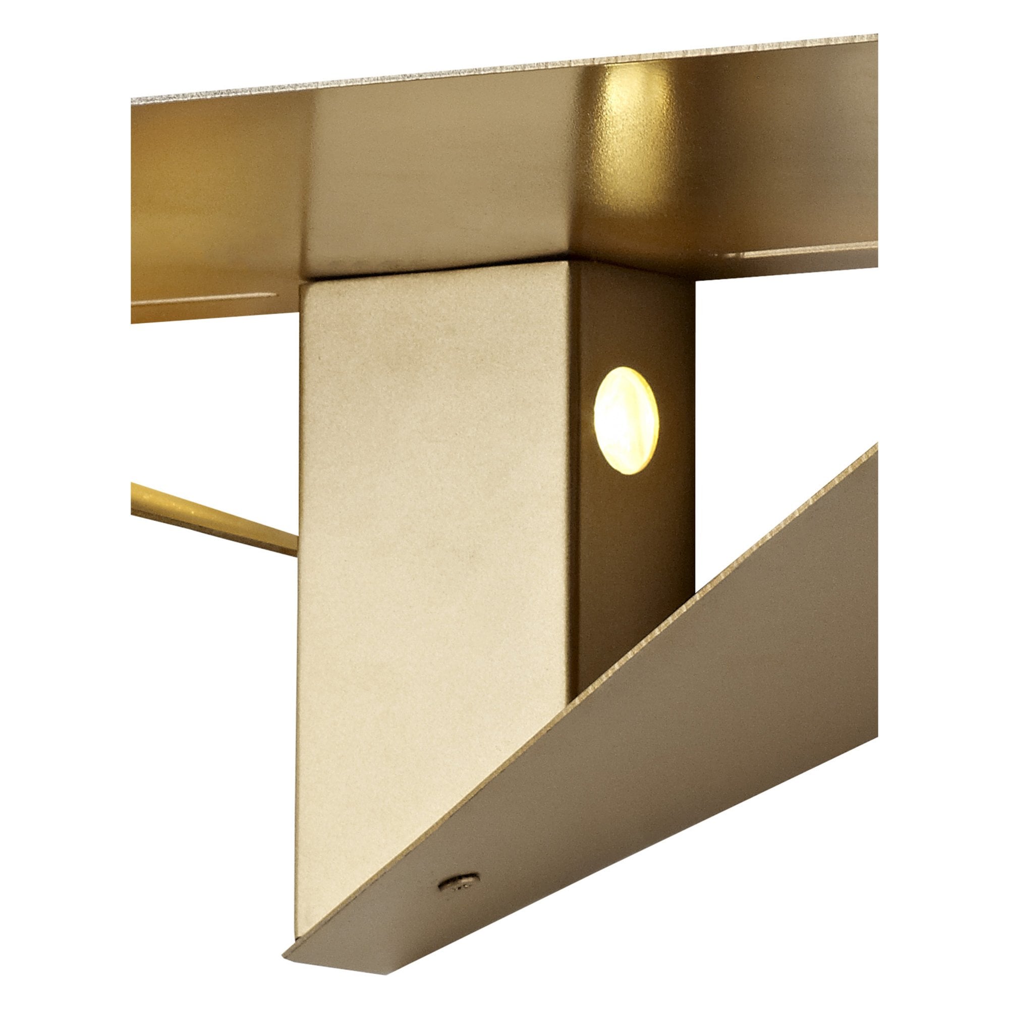 Fabula Wroths 2 Light LED Wall Lamp - Gold Painted