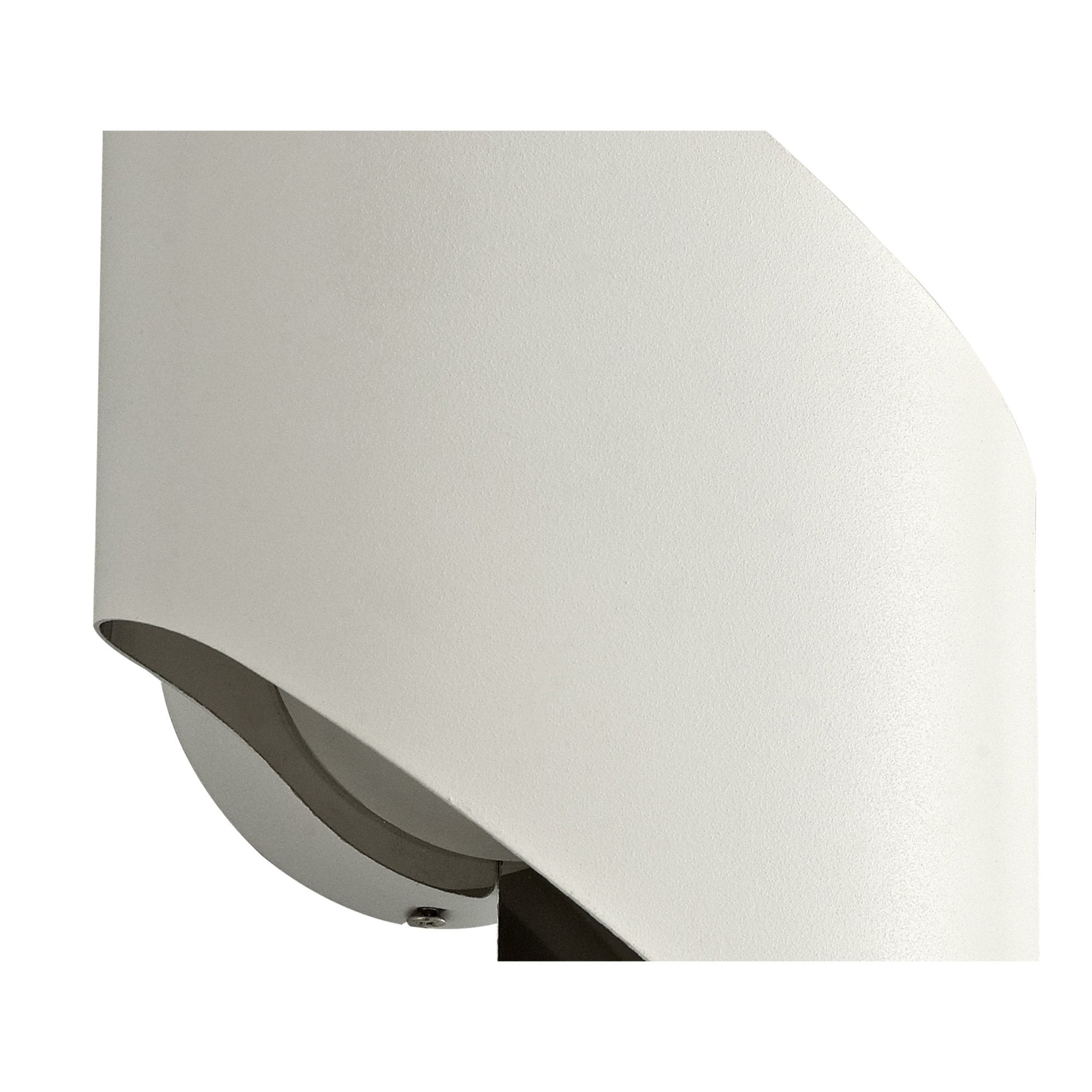 Fabula Barrington Small LED Wall Lamp - White & Polished Chrome