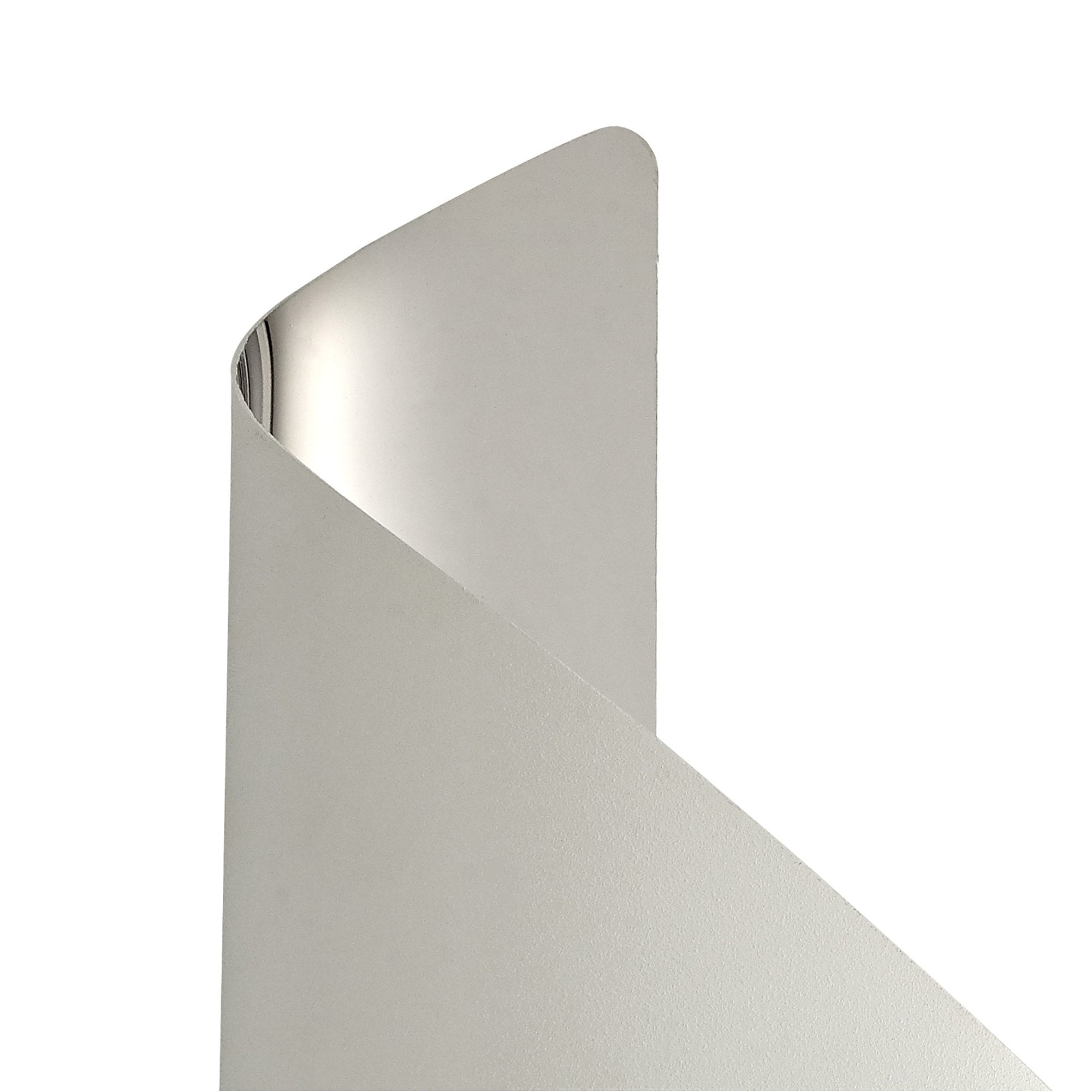 Fabula Barrington Small LED Wall Lamp - White & Polished Chrome