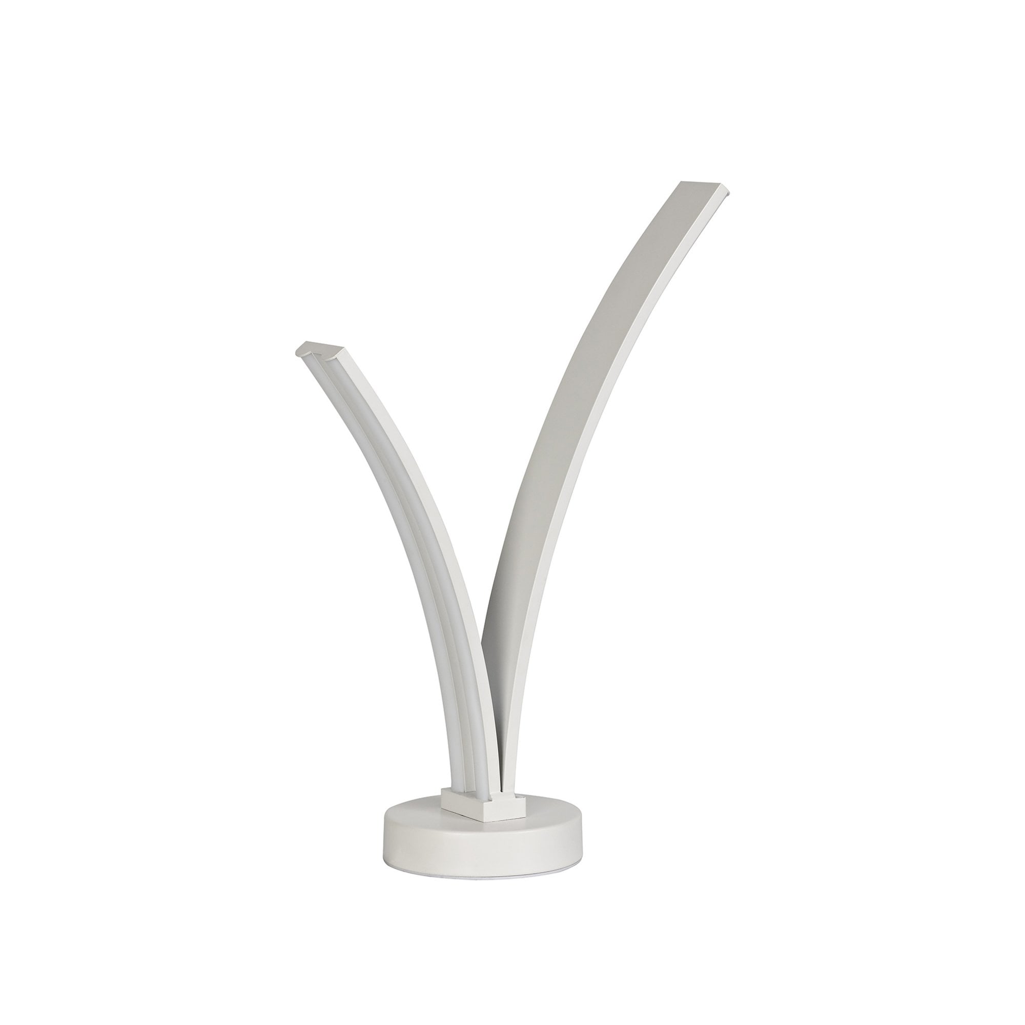 Fabula Barncroft 2 Light LED Table Lamp - White