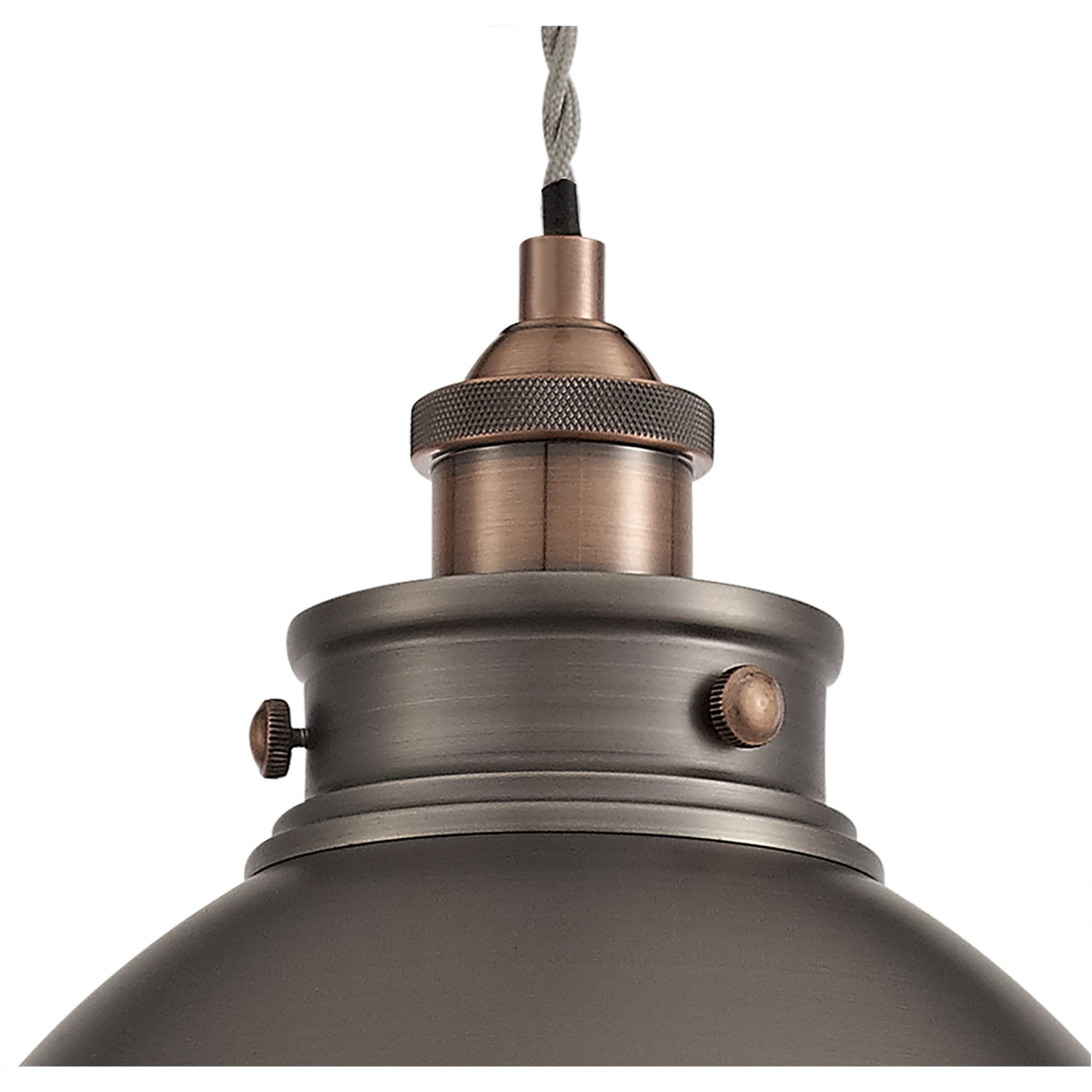 Fabula Sunnyside Medium Pendant - Antique Silver & Copper