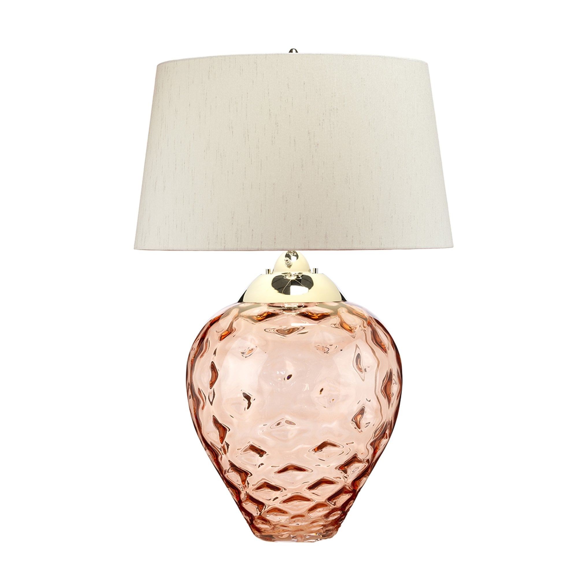 Quintiesse Samara Large Table Lamp - Salmon