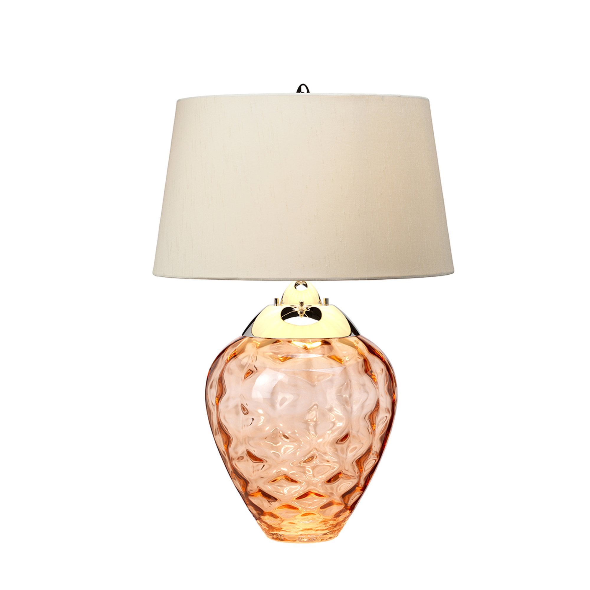 Quintiesse Samara Table Lamp - Salmon