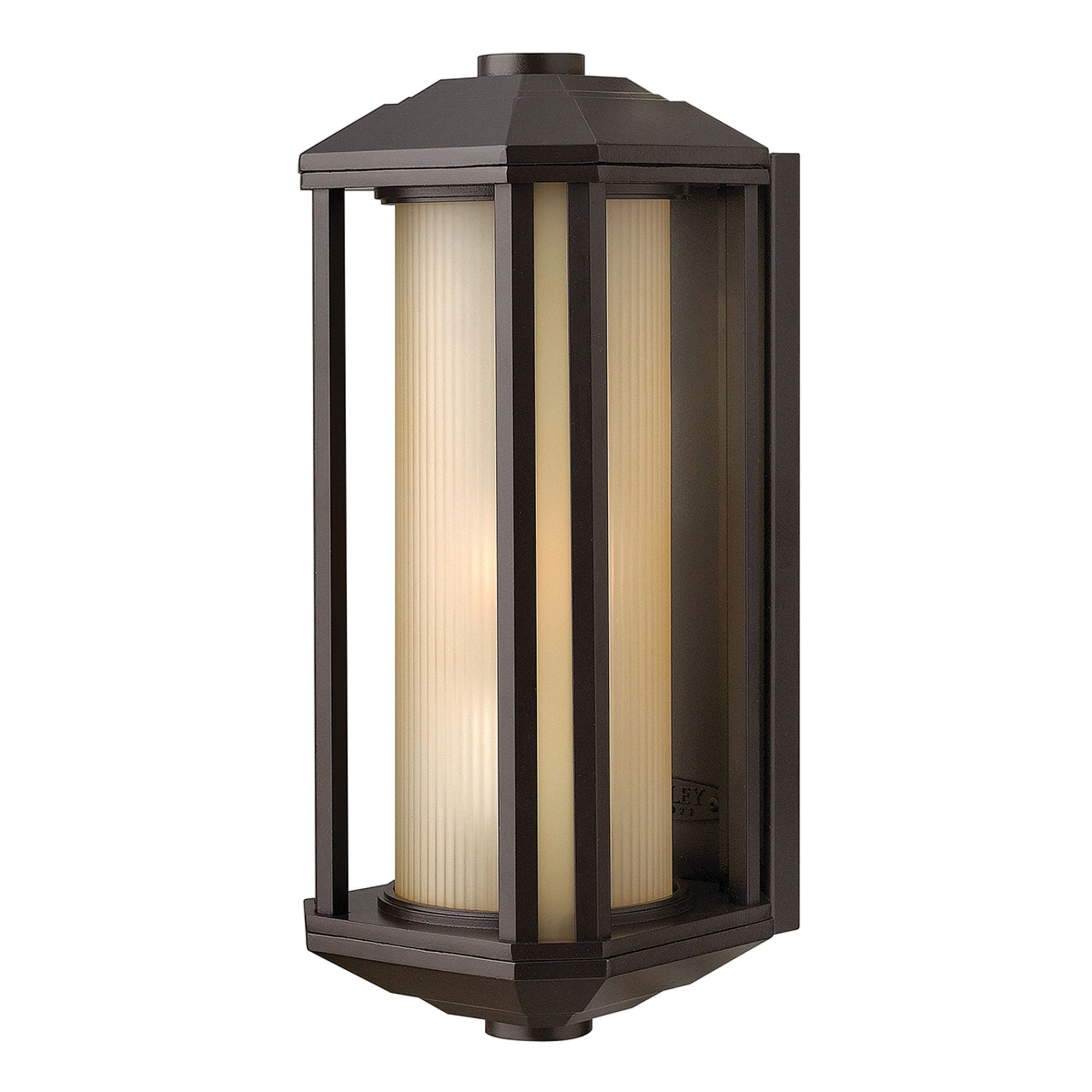 Quintiesse Castelle Single Medium Wall Lantern - Bronze