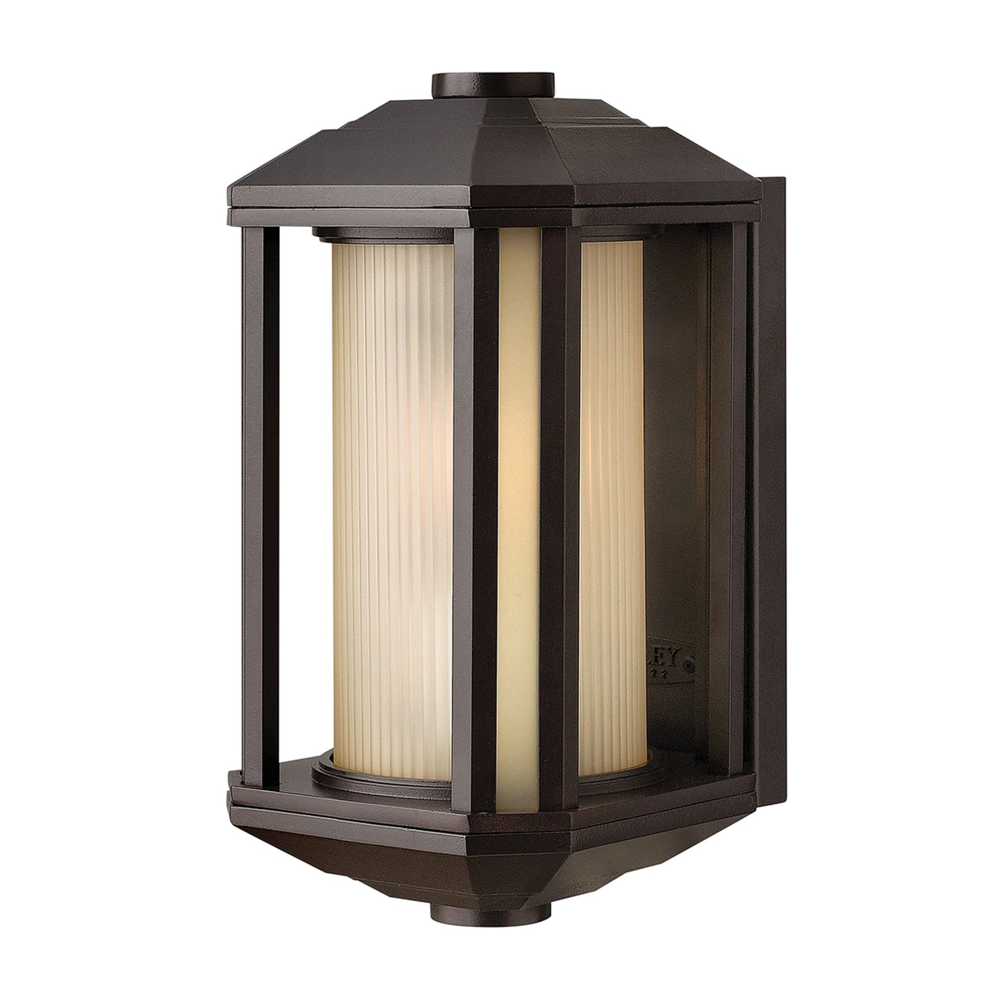 Quintiesse Castelle Single Small Wall Lantern - Bronze