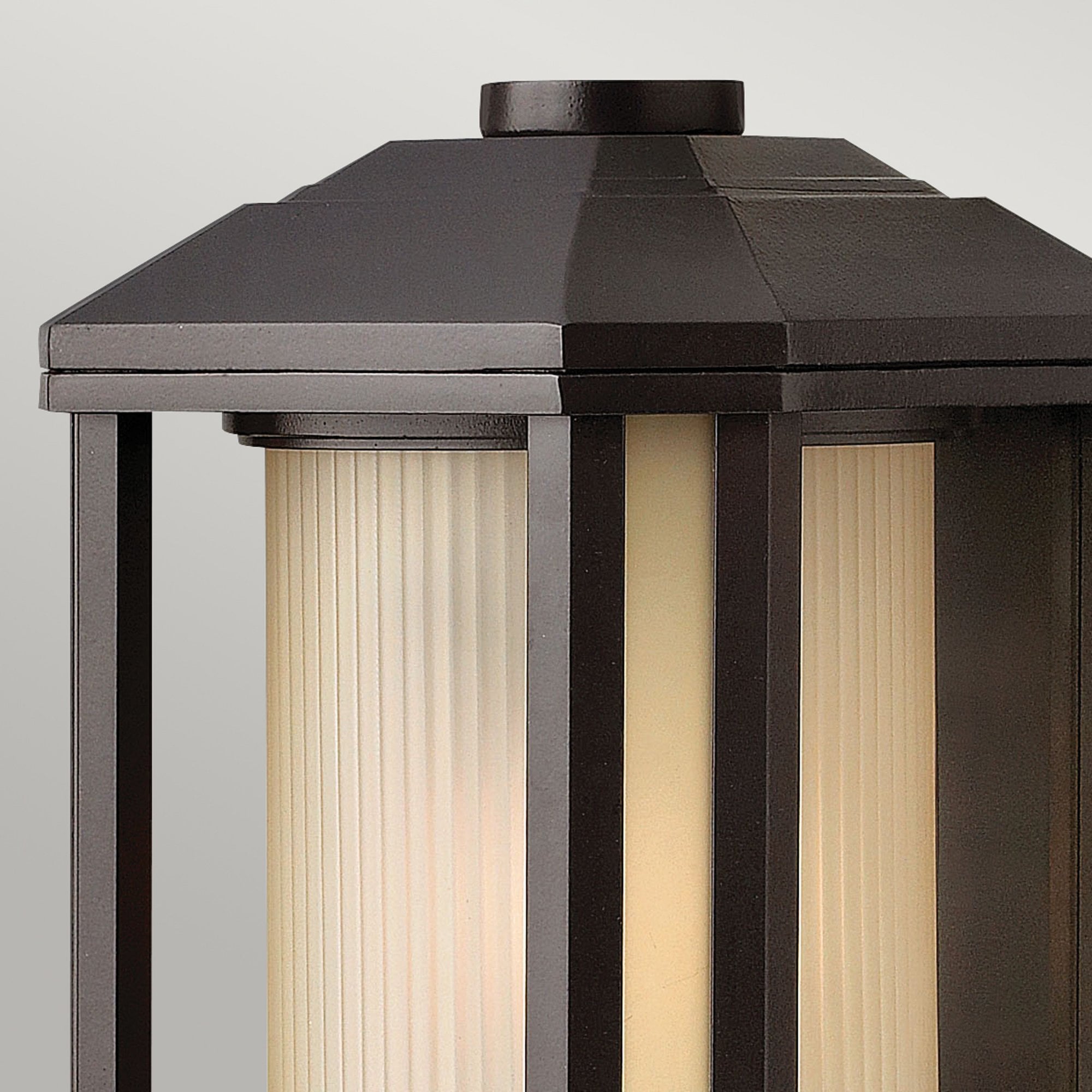 Quintiesse Castelle Single Small Wall Lantern - Bronze