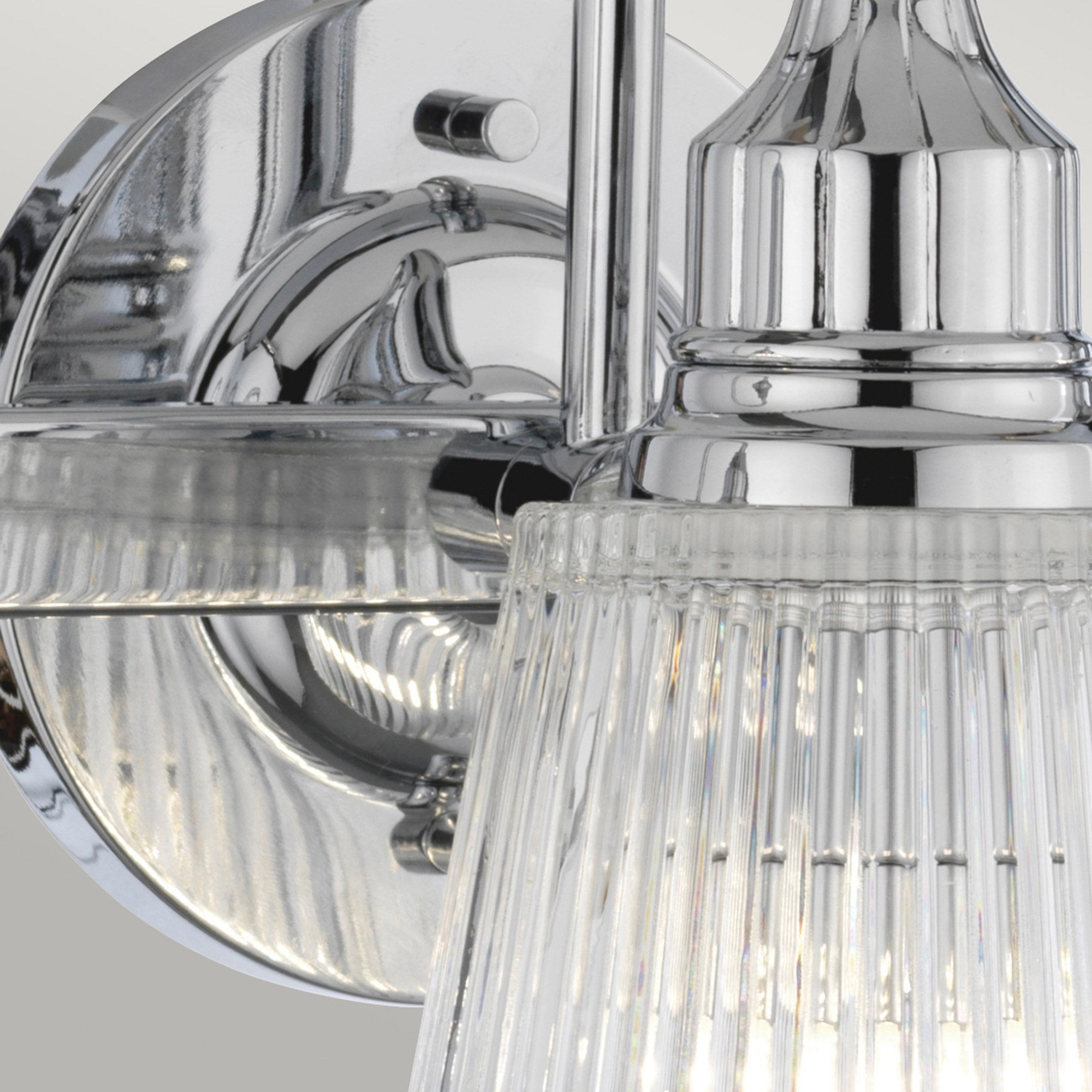 Quintiesse Addison 3 Light Bathroom Wall Light - Polished Chrome