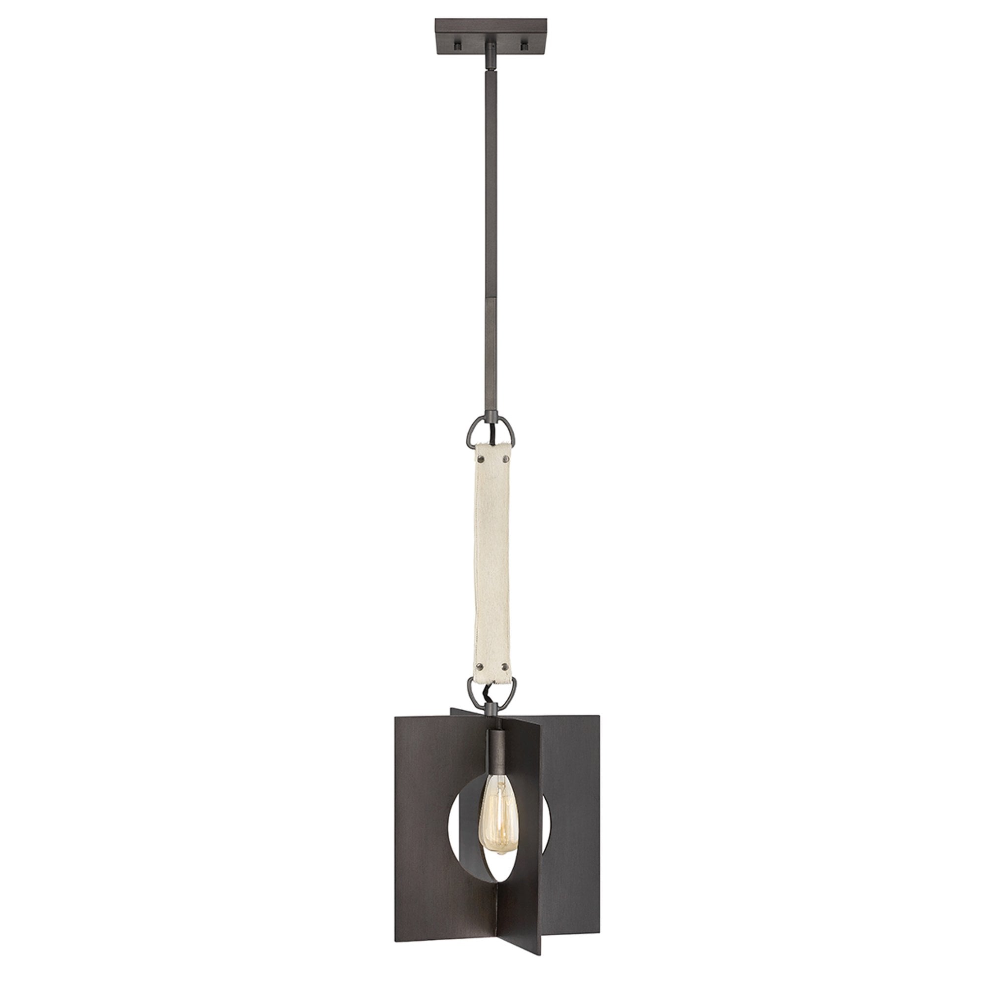 Quintiesse Ludlow Single Pendant - Brushed Graphite