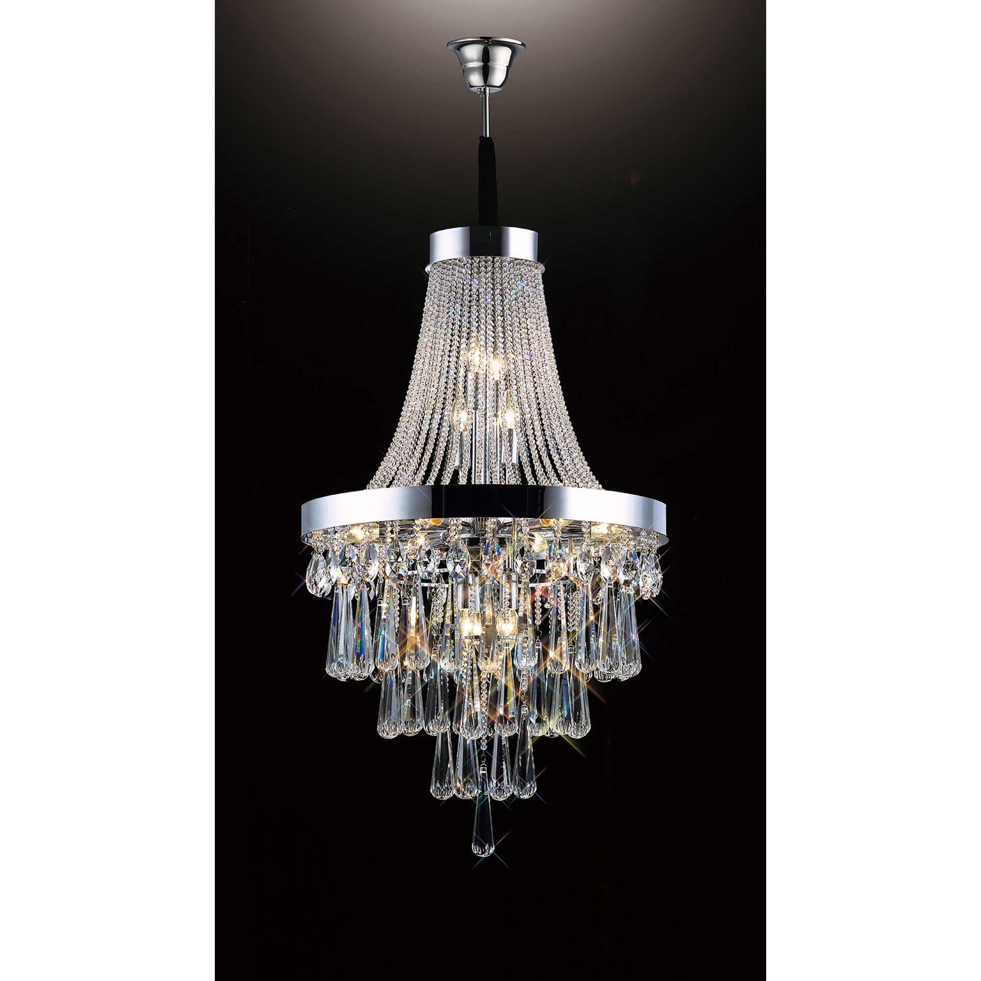 Diyas IL31430 Sophia Pendant 13 Light Polished Chrome/Crystal
