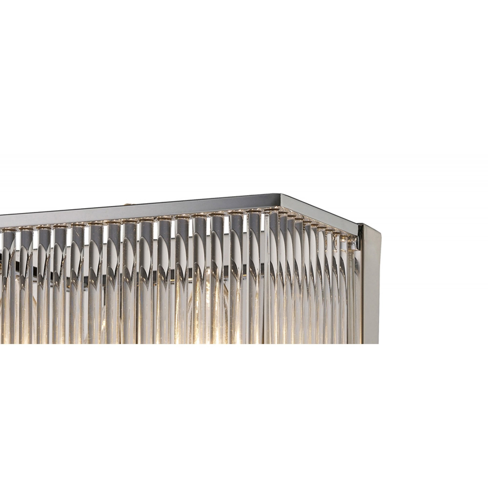 Diyas IL31410 Vanessa Wall Light Switched 2 Light Polished Chrome/Crystal