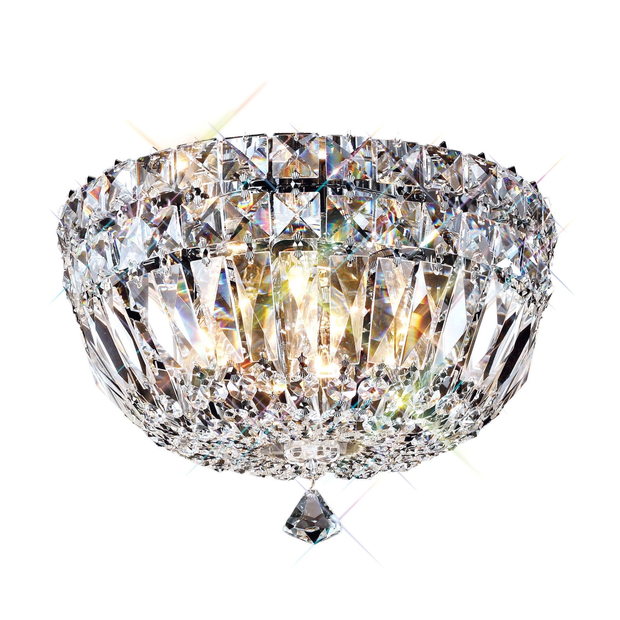 Diyas IL31481 Georgina Ceiling 4 Light Polished Chrome/Crystal