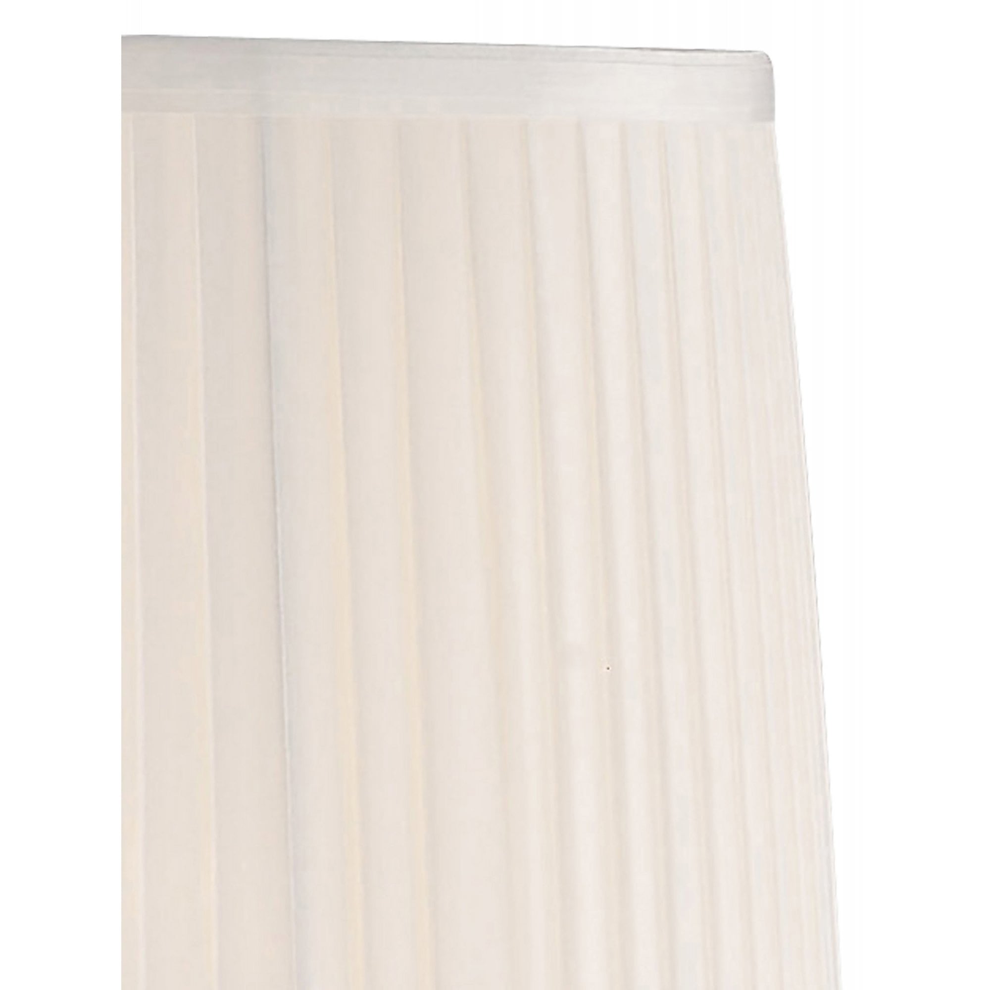 Diyas ILS31214 Willow Fabric Shade - White 36/40cm - Shade Only