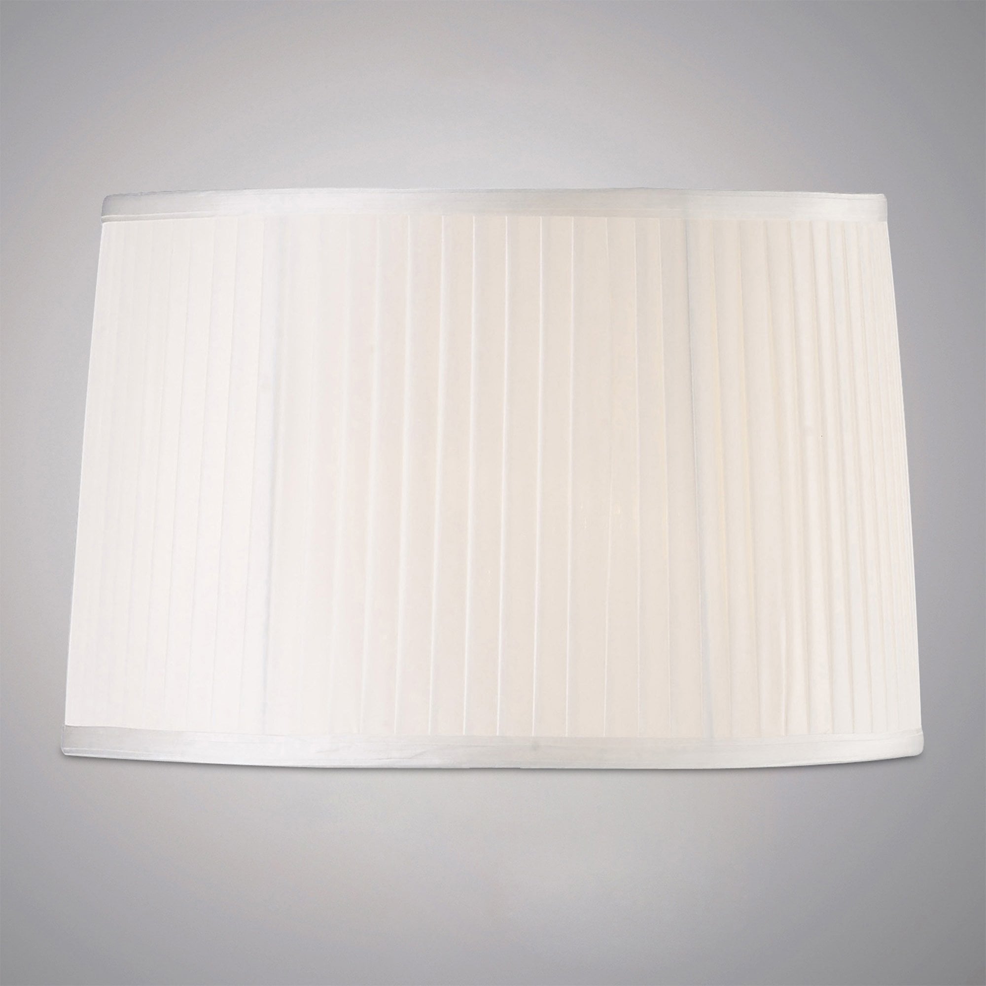 Diyas ILS31214 Willow Fabric Shade - White 36/40cm - Shade Only