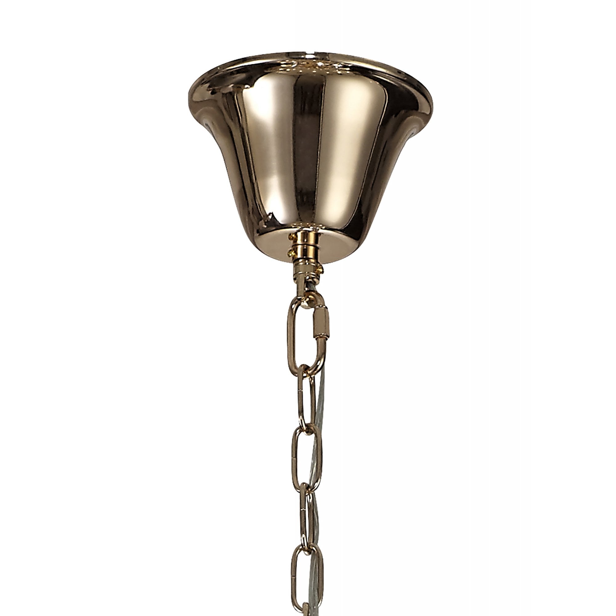 Diyas Armand Pendant 6+3+3 Light E14 - French Gold/Crystal