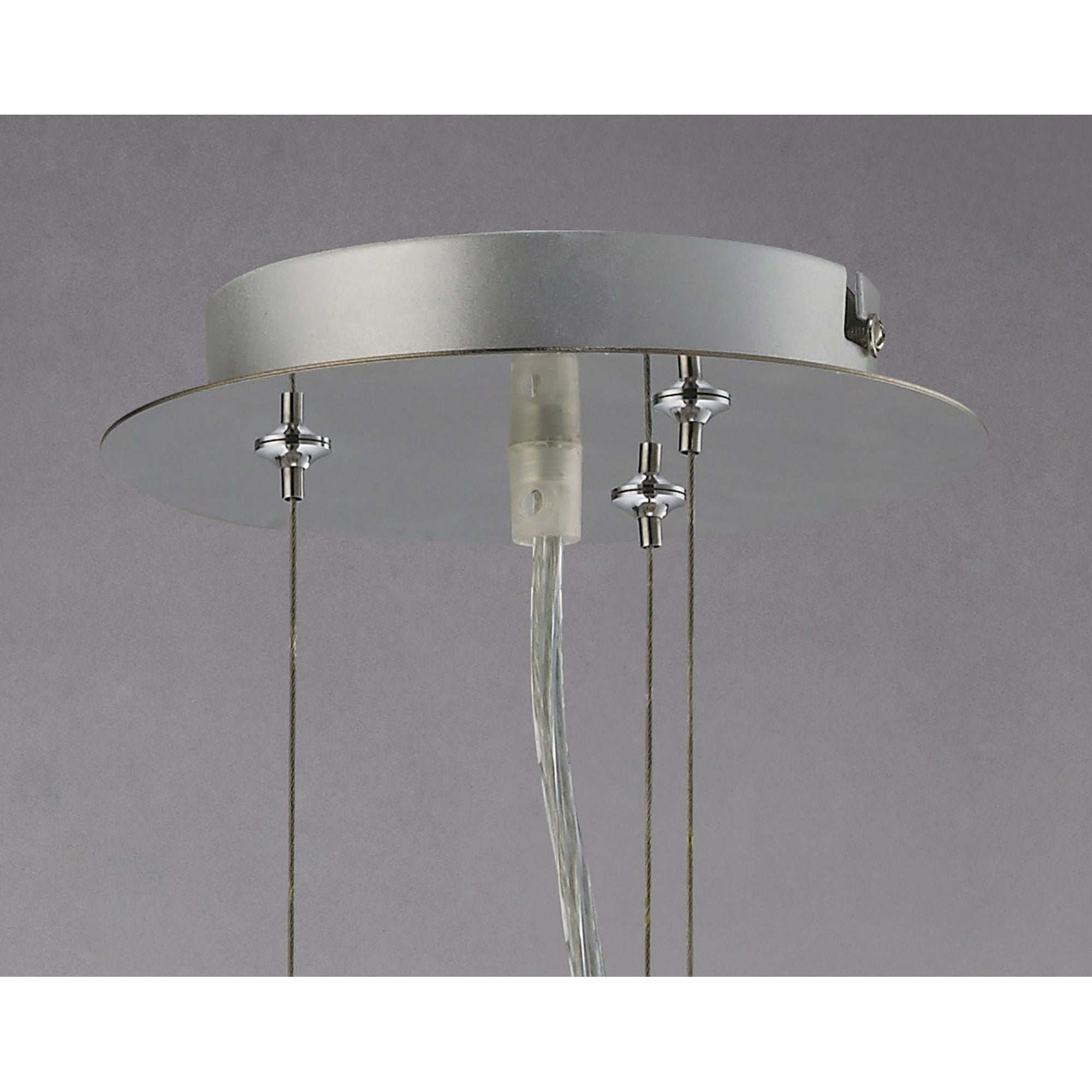 Diyas IL31161 Adeline Pendant 6 Light Polished Chrome/Crystal