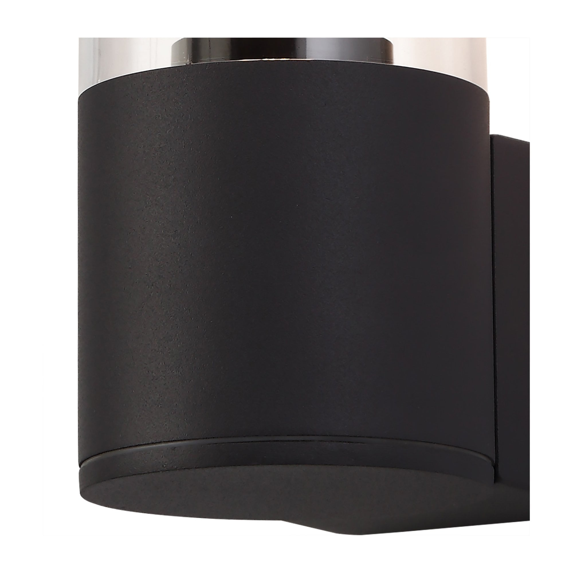 Fabula Harwater Single Wall Lamp - Anthracite & Clear PC - IP54