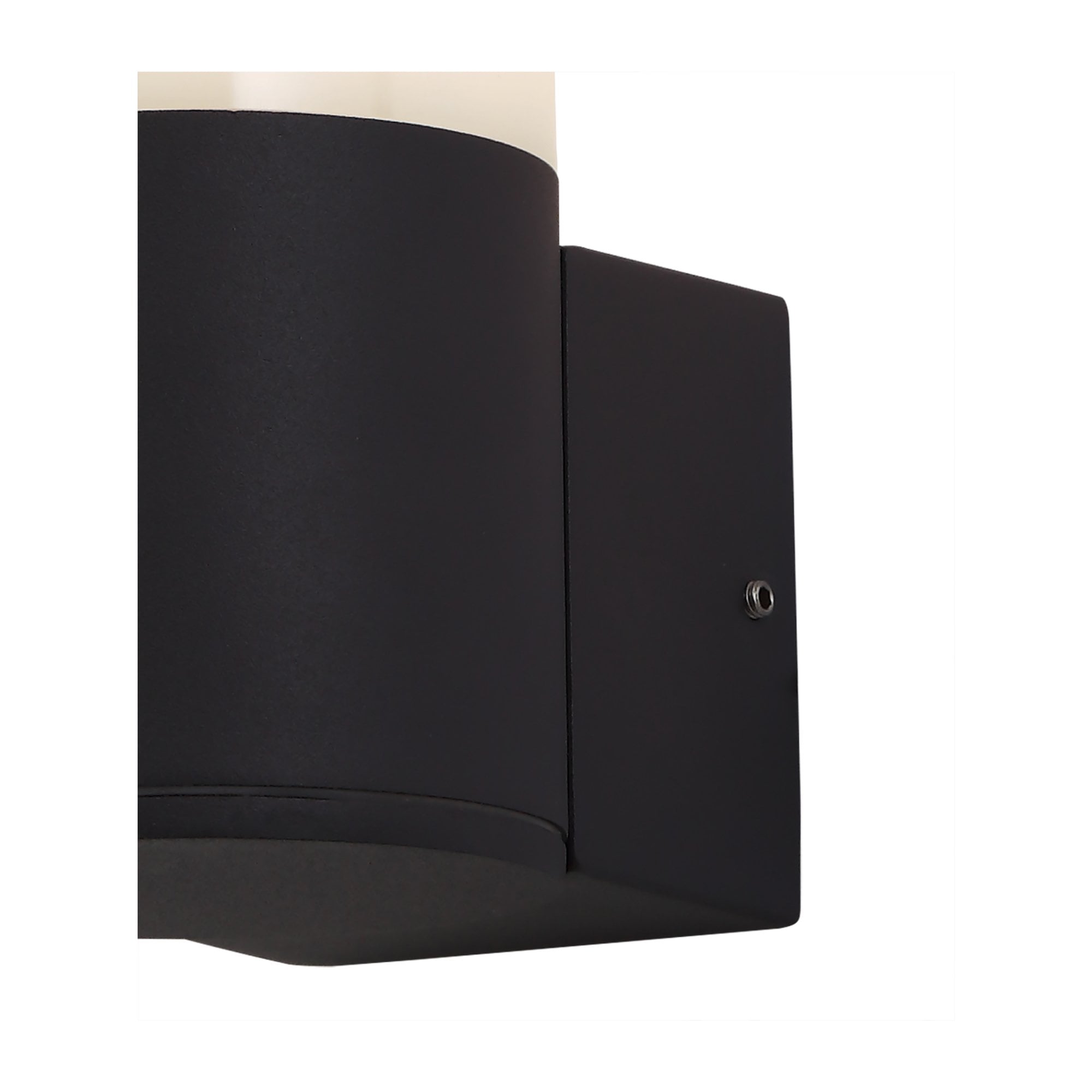 Fabula Harwater Single Wall Lamp - Anthracite & Opal PC - IP54