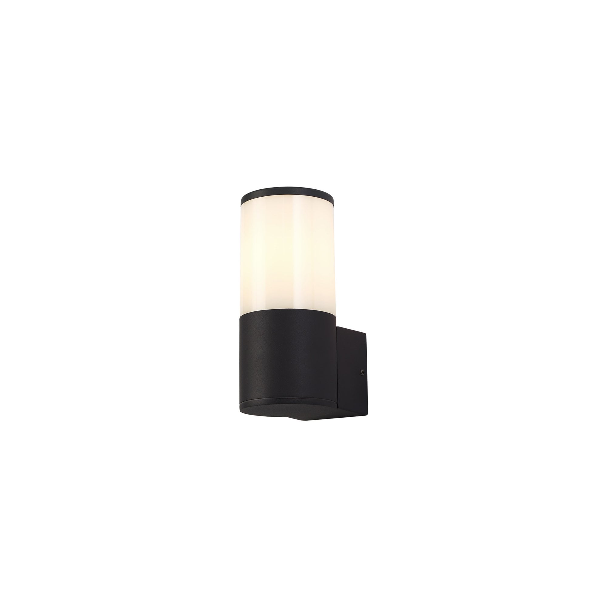 Fabula Harwater Single Wall Lamp - Anthracite & Opal PC - IP54