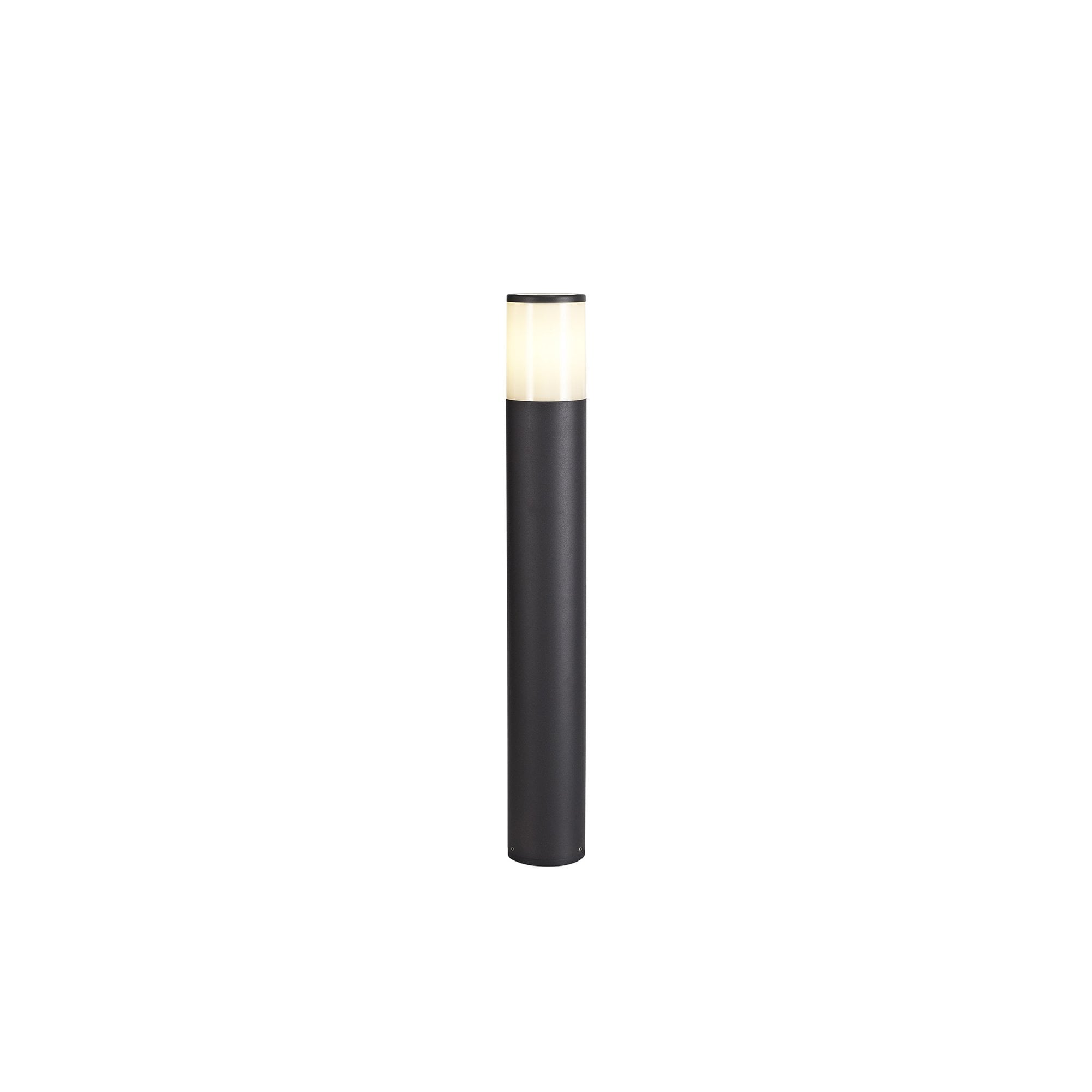 Fabula Harwater Single 65cm Post Lamp - Anthracite & Opal PC - IP54