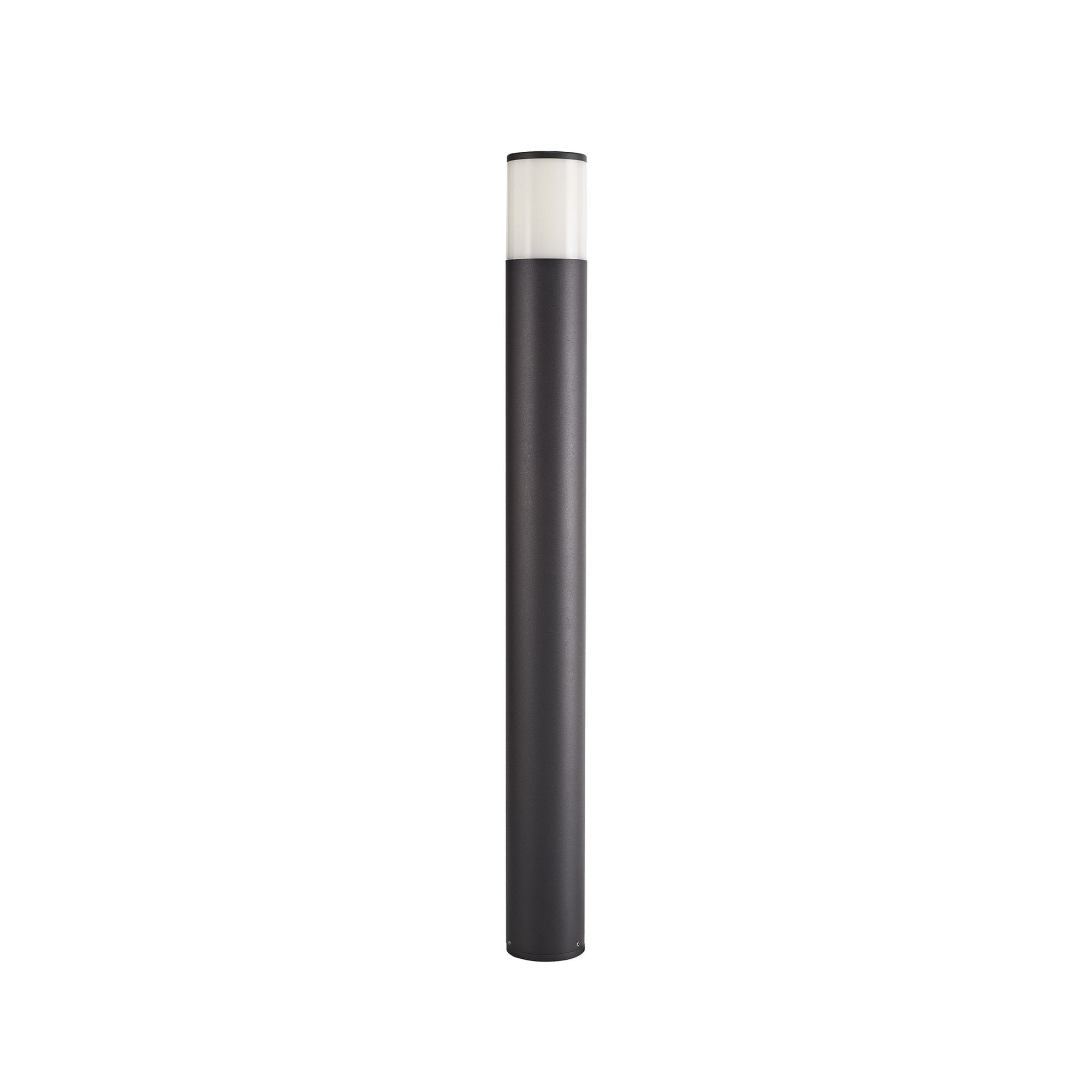 Fabula Harwater Single 90cm Post Lamp - Anthracite & Opal PC - IP54