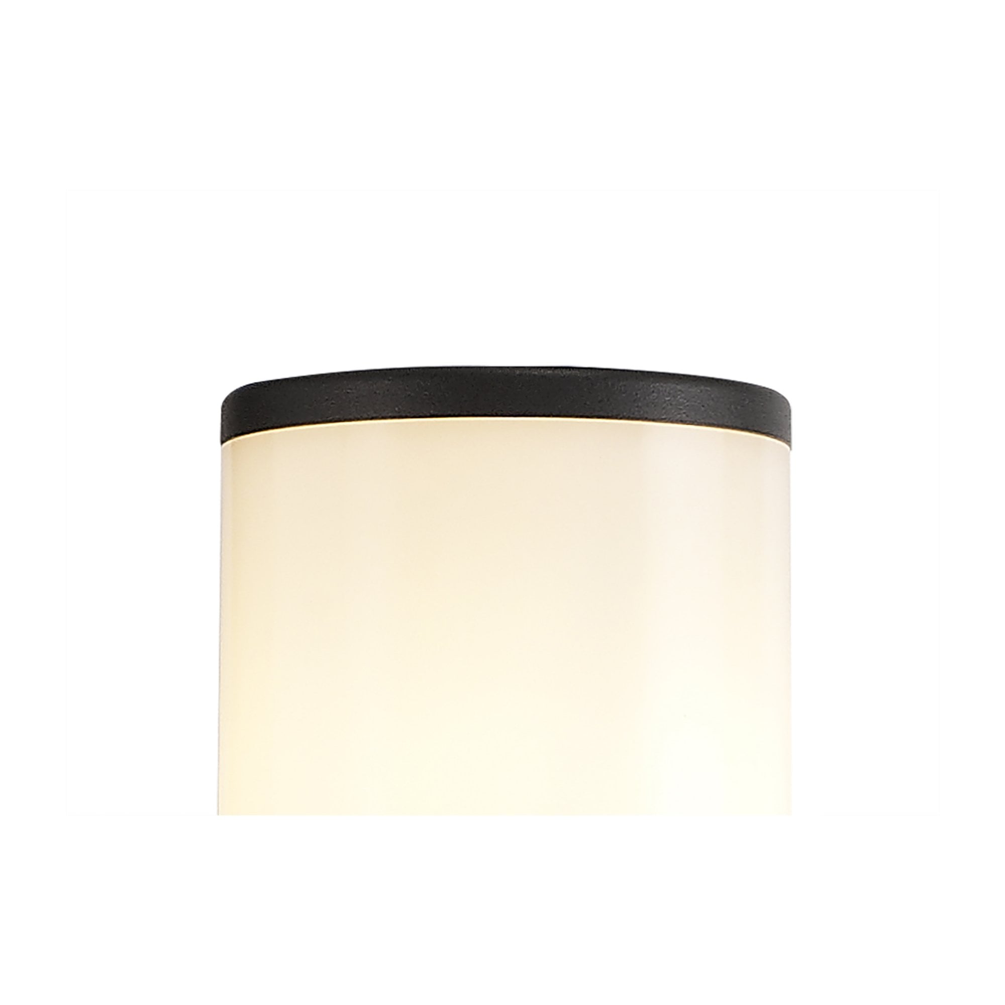 Fabula Harwater Single 90cm Post Lamp - Anthracite & Opal PC - IP54