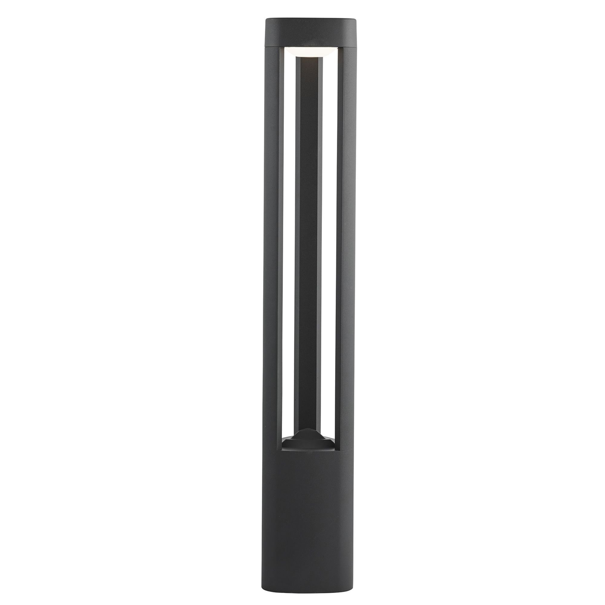 Searchlight Melrose LED Outdoor Post 800mm Height - Dark Grey
