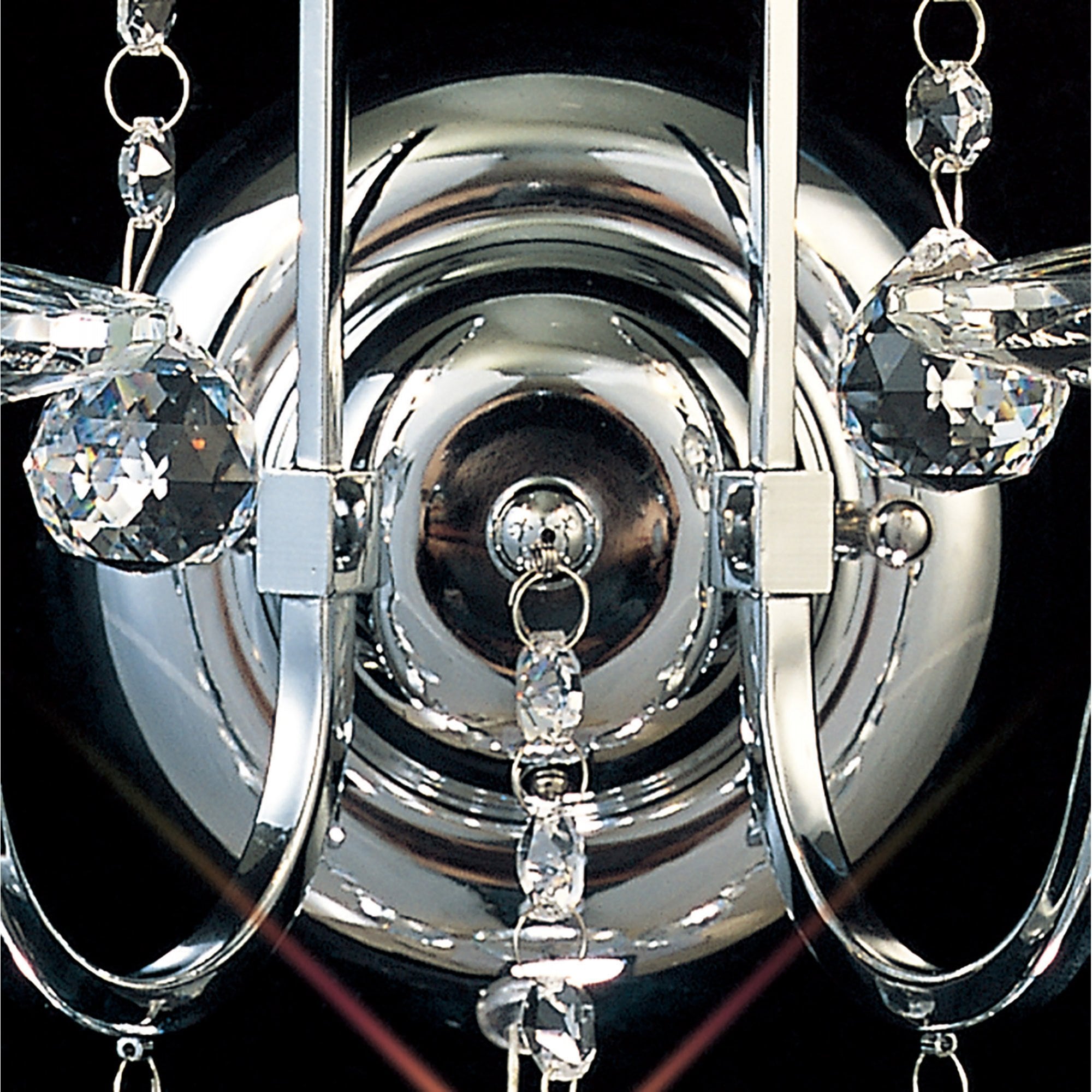 Diyas IL30112 Bianco Wall Light Switched 2 Light Polished Chrome/Crystal