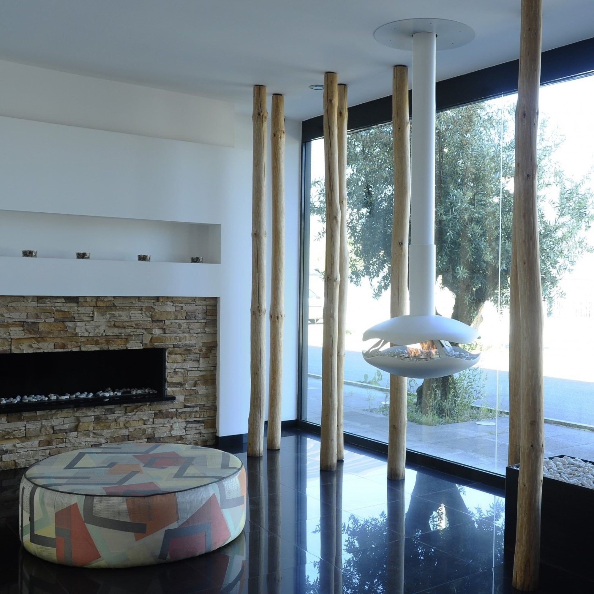 Glammfire Perola - Bioethanol Premium Fire - White
