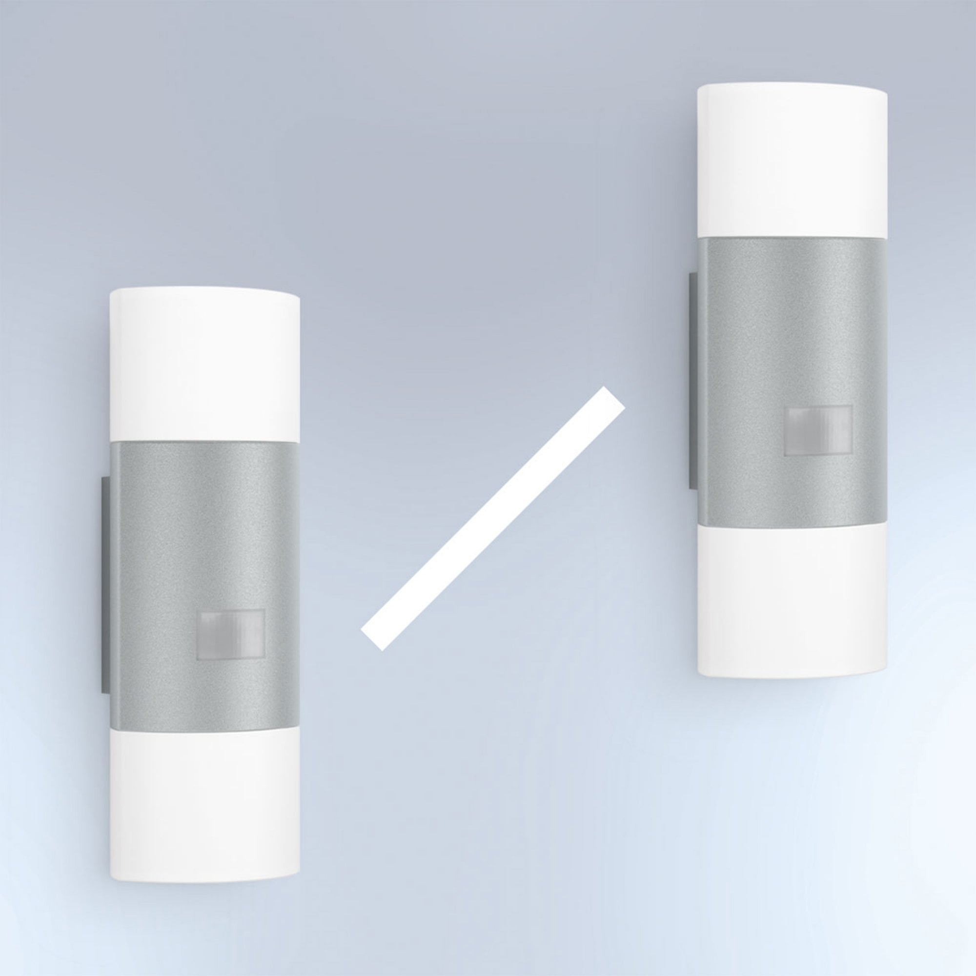 Steinel L 910 S Silver - Sensor-Switched LED Outdoor Light