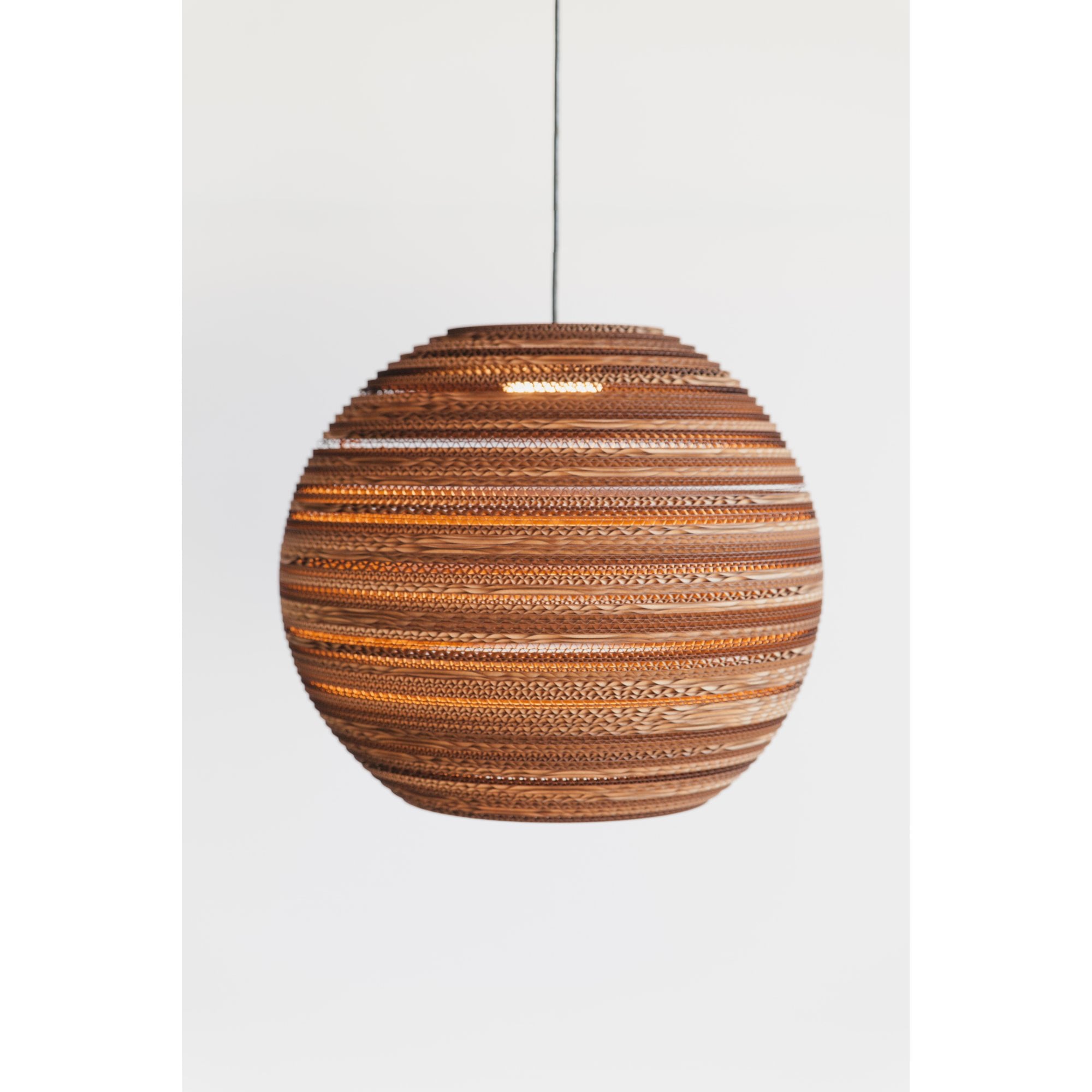 Graypants Scraplights Moon 10 Pendant - Natural - 26cm Diameter