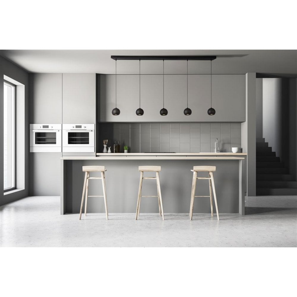 Searchlight Eccles 5 Light Bar Ceiling Pendant - Black