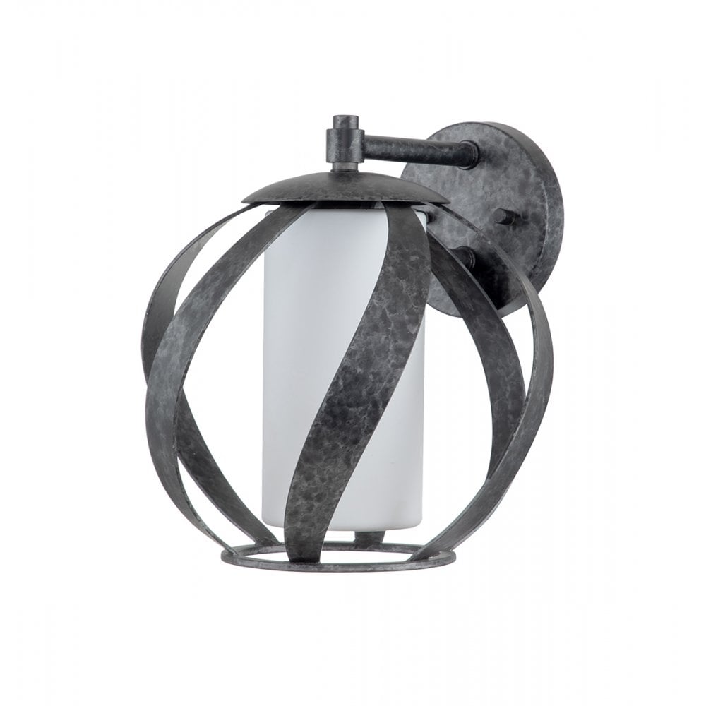 Quintiesse Blacksmith Single Wall Light - Old Black
