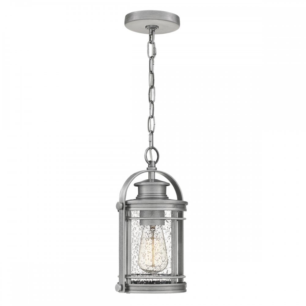Quintiesse Booker Single Small Chain Lantern - Aluminium