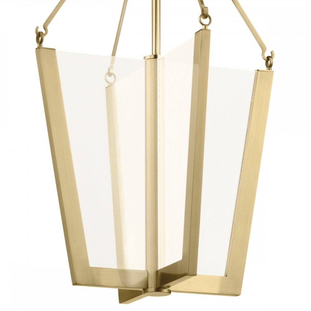 Quintiesse Calters Medium LED Pendant - Champagne Gold