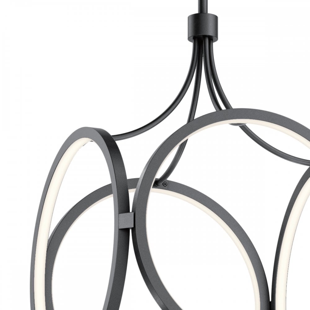 Quintiesse Ciri LED Pendant - Matte Black