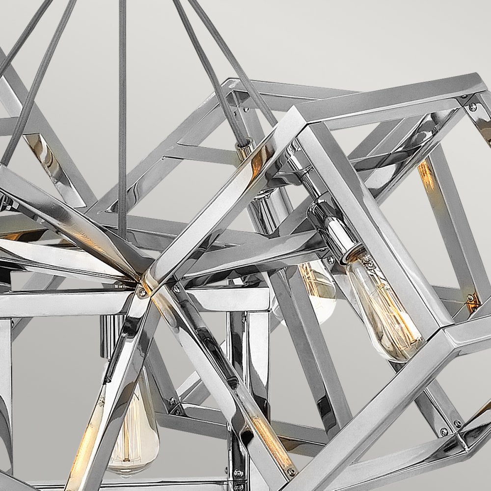 Quintiesse Ensemble 5 Light Pendant - Polished Nickel