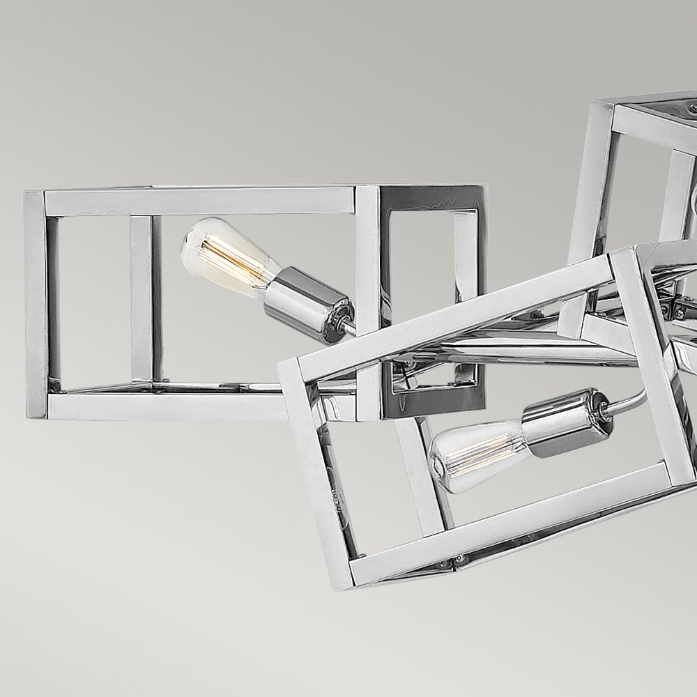 Quintiesse Ensemble 6 Light Pendant - Polished Nickel