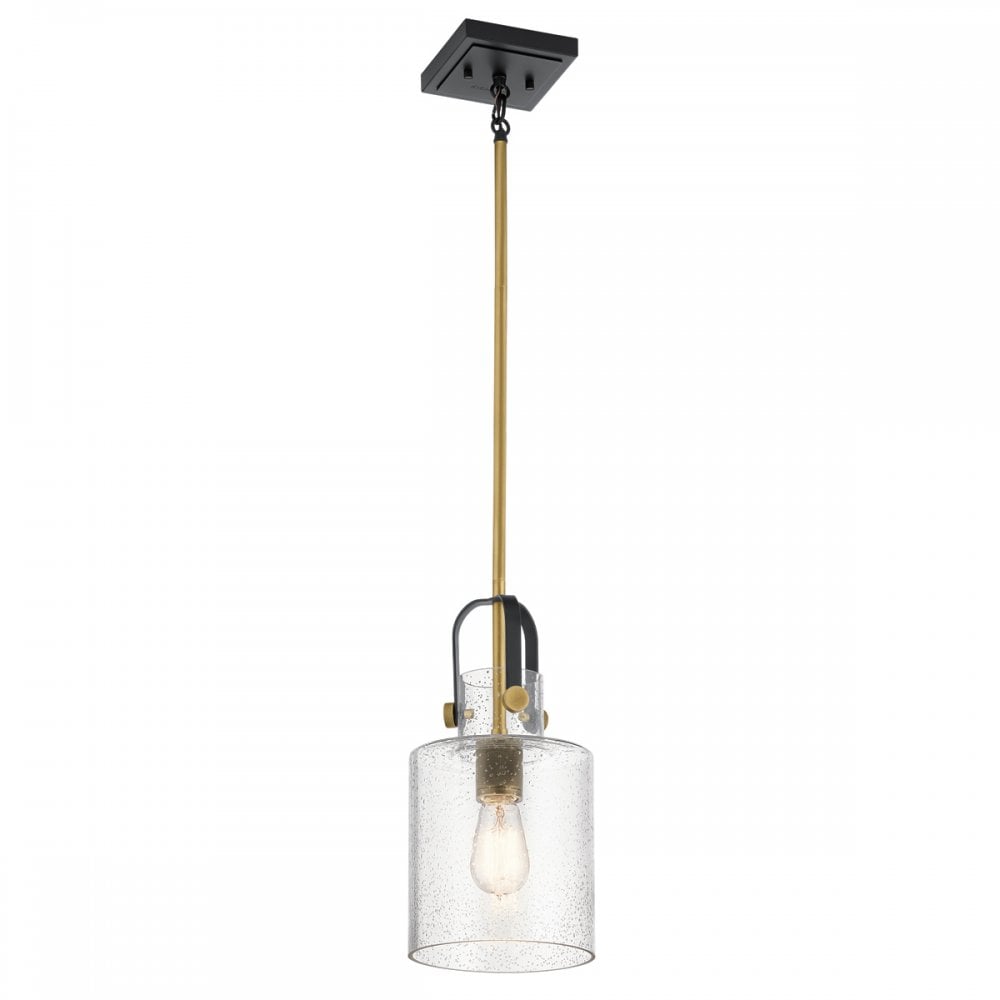 Quintiesse Kitner Single Pendant - Brass