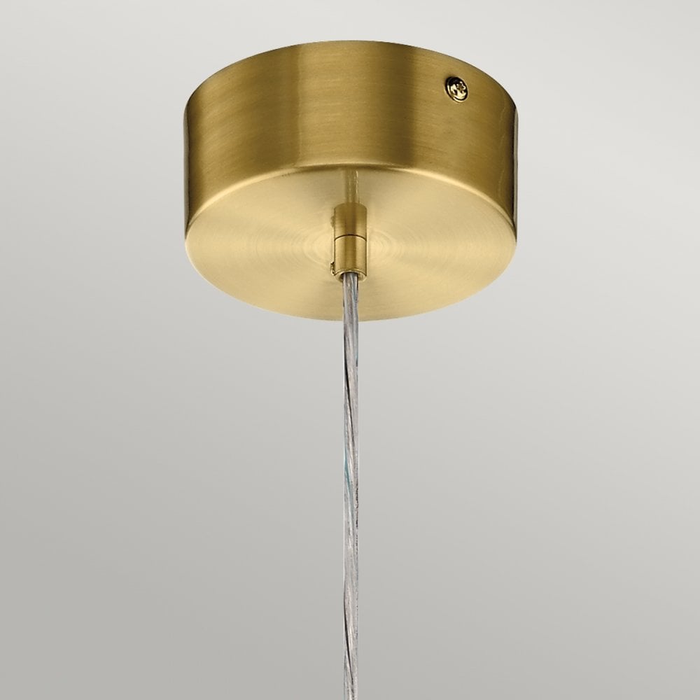 Quintiesse Moonlit LED Mini Pendant - Champagne Gold