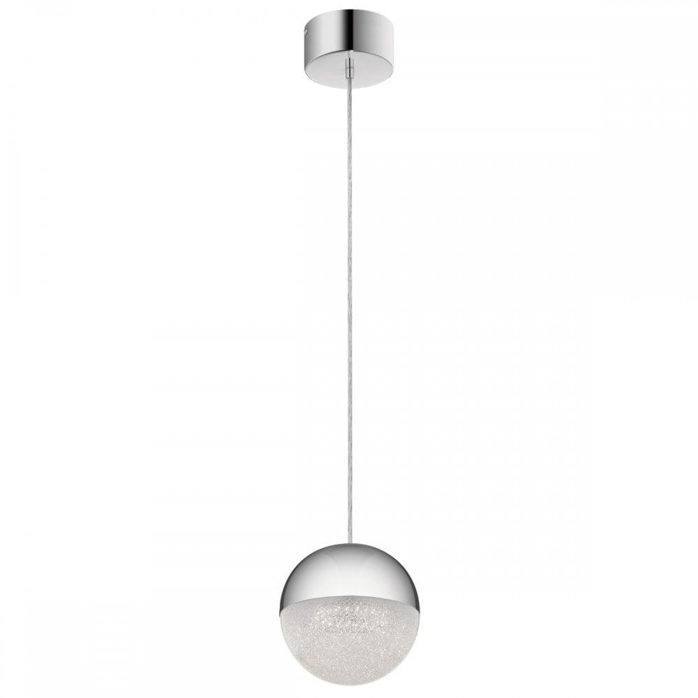 Quintiesse Moonlit LED Mini Pendant - Polished Chrome