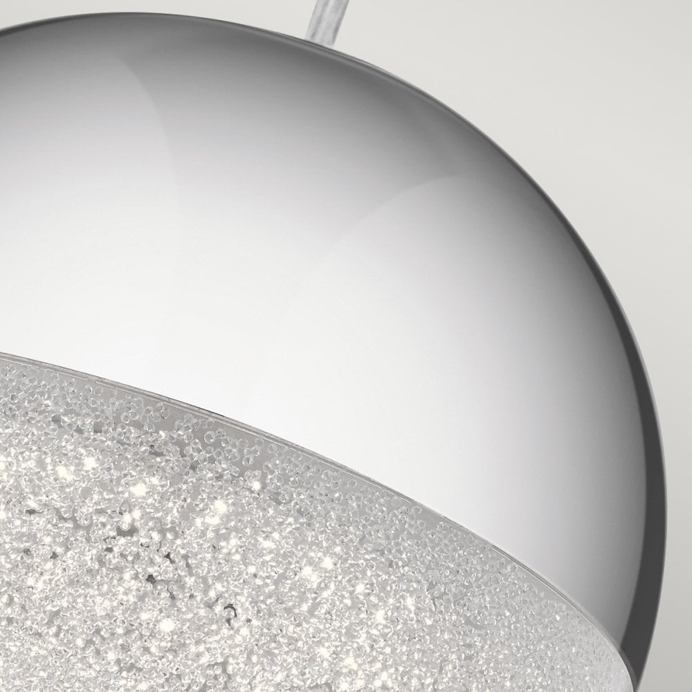 Quintiesse Moonlit LED Mini Pendant - Polished Chrome