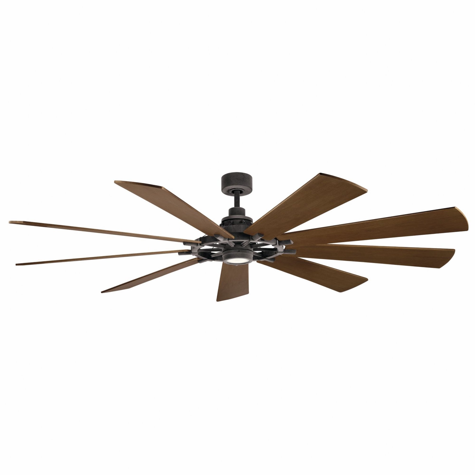 Kichler Gentry XL 85" Fan - Weathered Zinc
