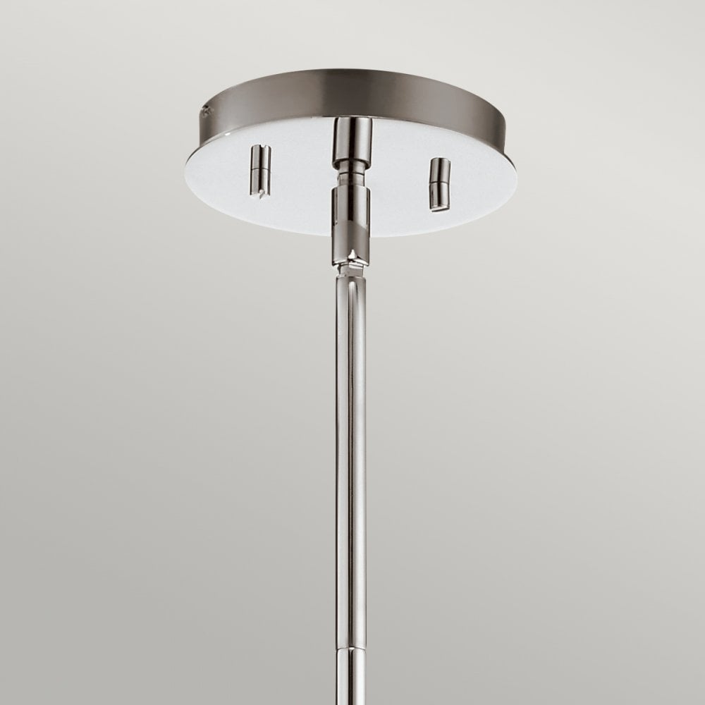 Quintiesse Pim 5 Light Bathroom Chandelier - Polished Chrome