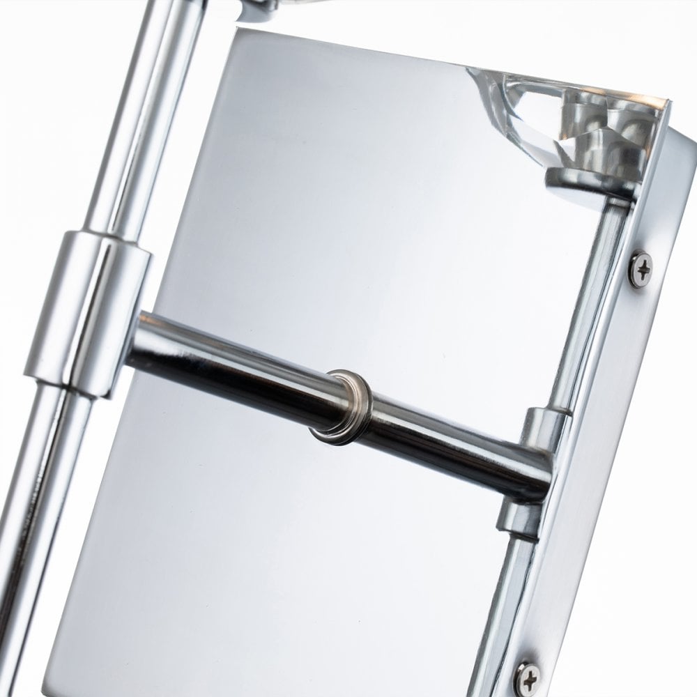 Quintiesse Regalia Single Bathroom Wall Light - Polished Chrome