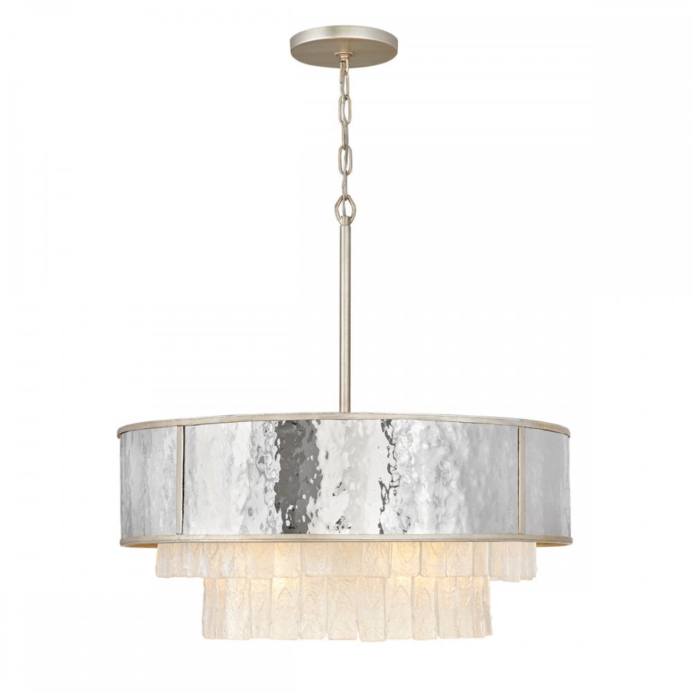Quintiesse Reverie 8 Light Pendant - Champagne Gold