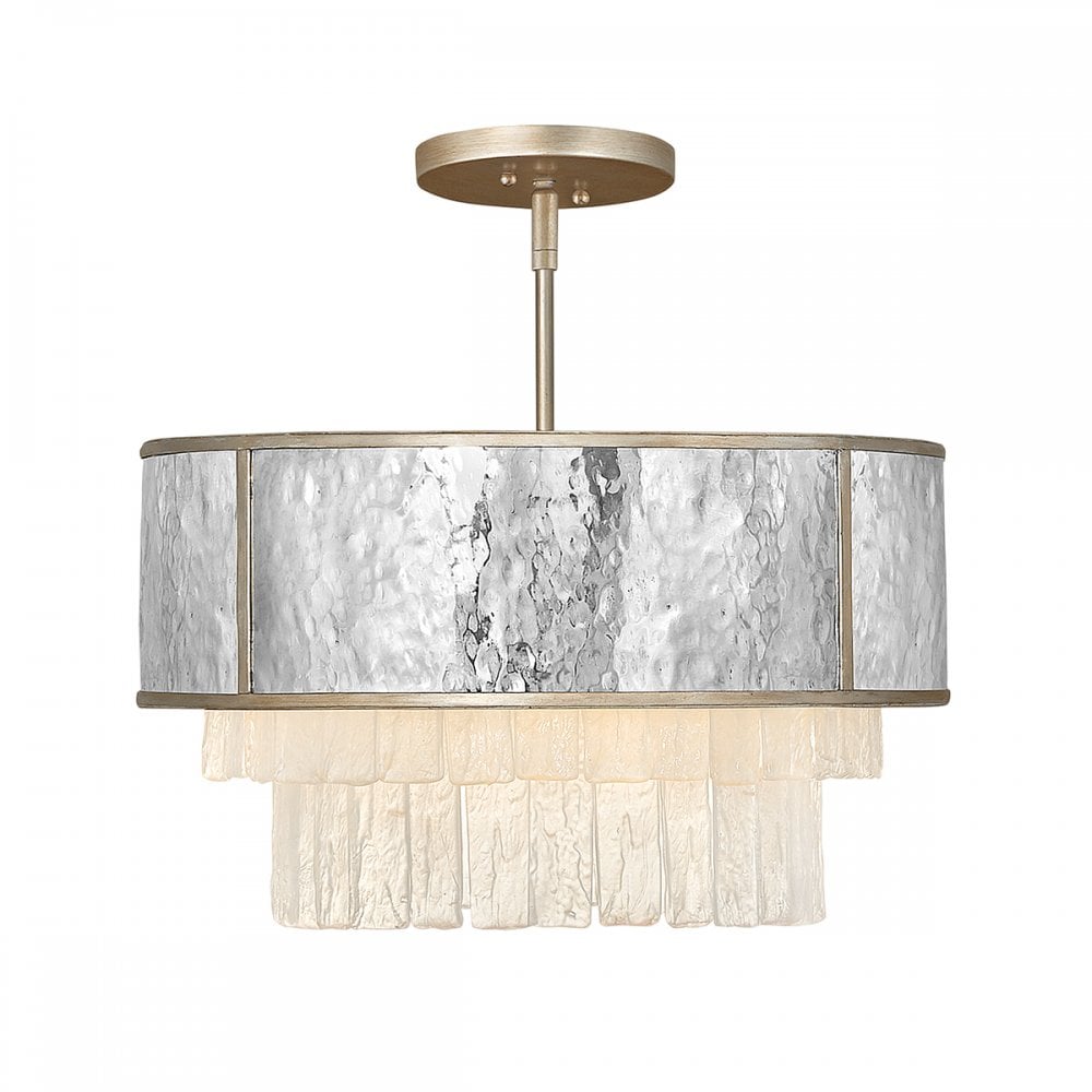 Quintiesse Reverie 4 Light Semi-Flush / Pendant - Champagne Gold