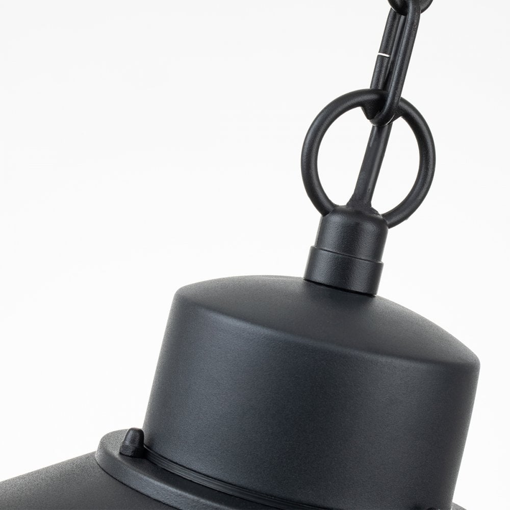 Elstead Copenhagen Single Chain Lantern - Black